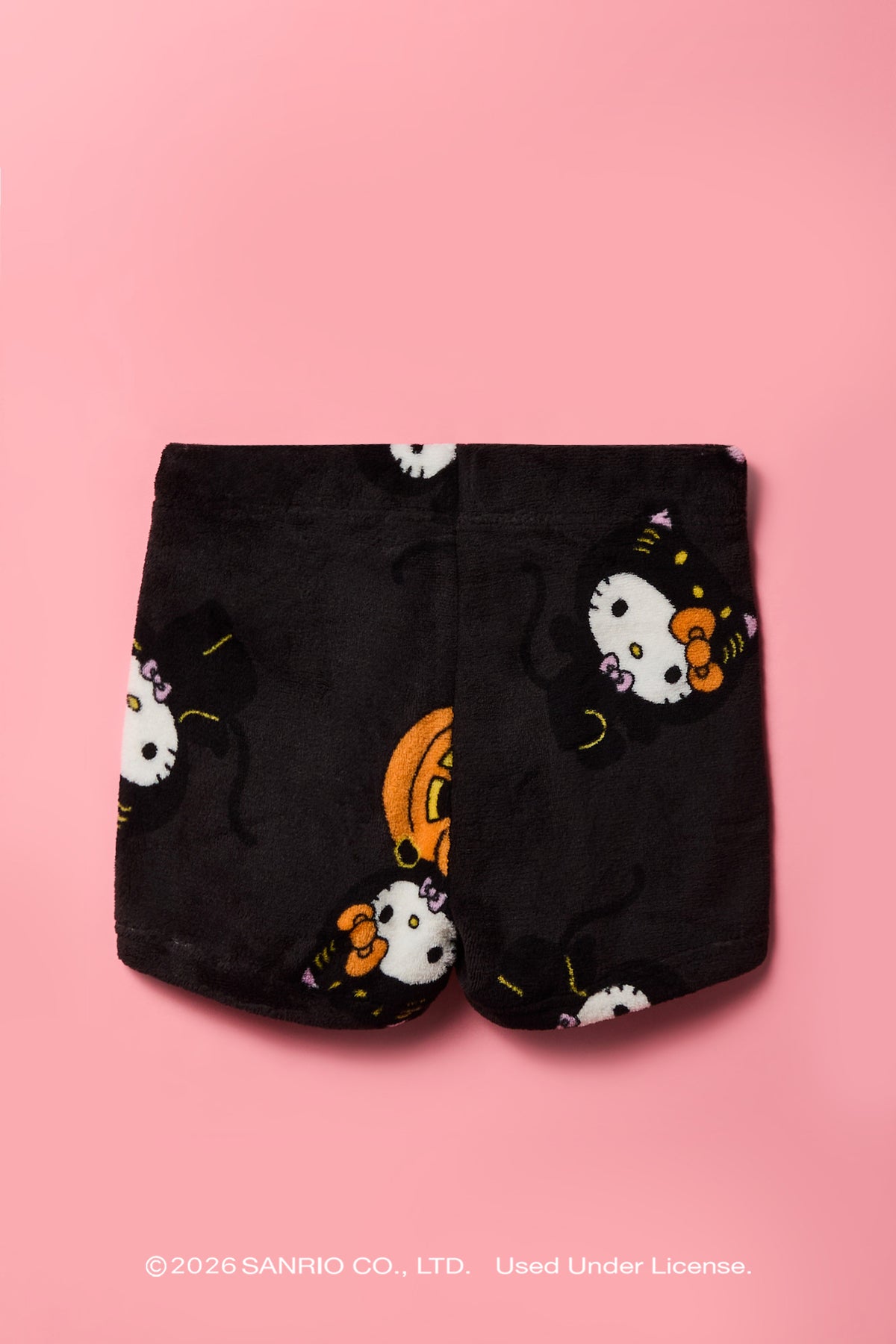 Alt View 5. Hello Kitty® Girls Halloween T-Shirt & Short Pajama Set - Orange