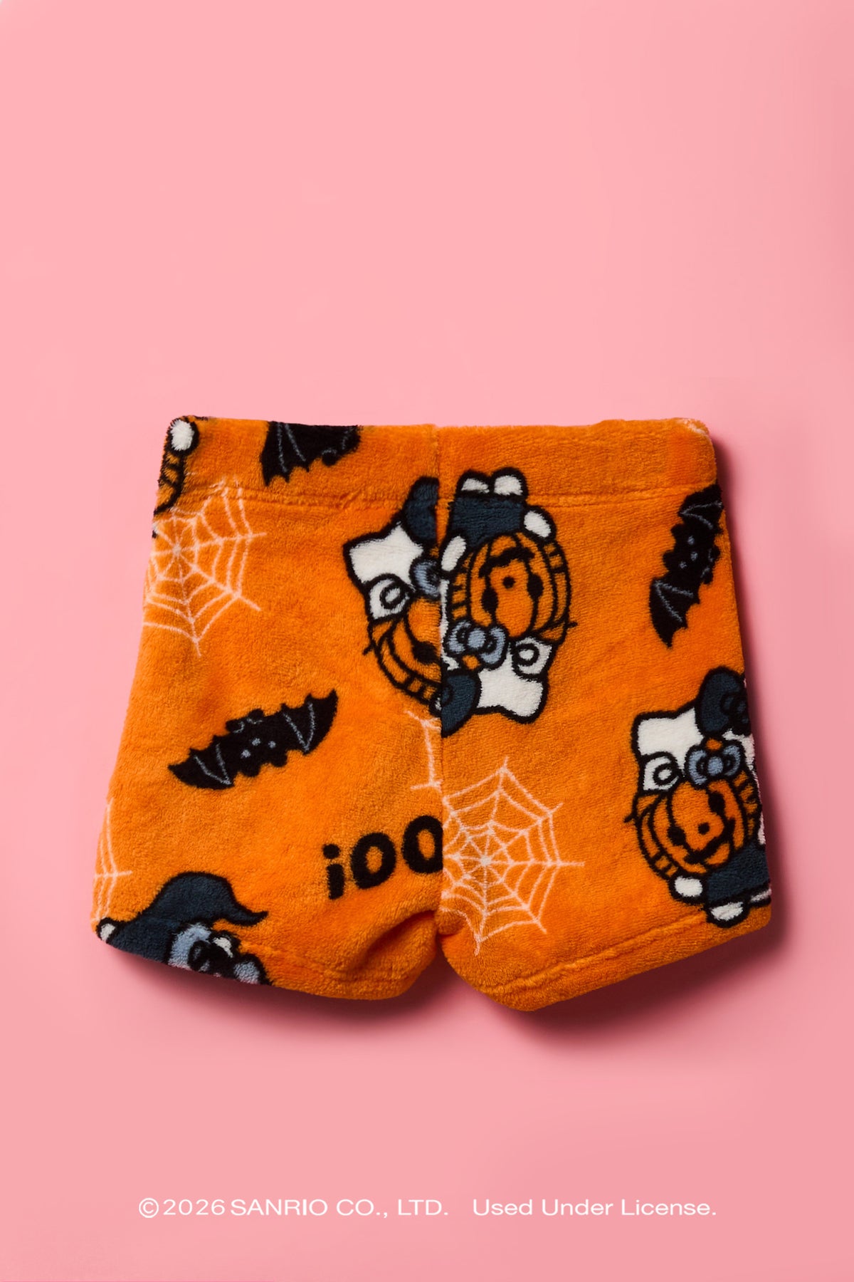 Alt View 5. Hello Kitty® Girls Halloween T-Shirt & Short Pajama Set - Black