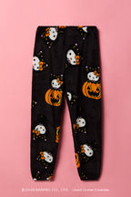 Pantalon de pyjama en peluche à imprimé Hello Kitty® Halloween pour fille