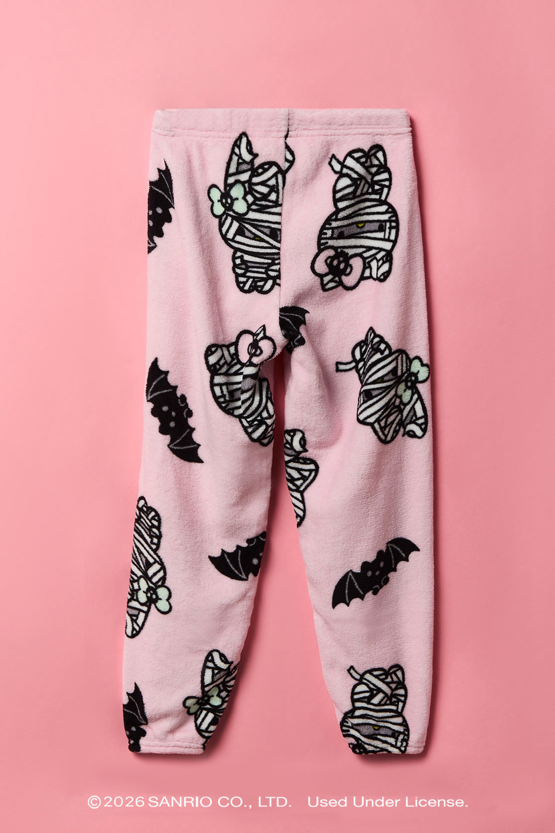 Alt View 2. Hello Kitty® & My Melody™ Girls Halloween Plush Pajama Pant - Pink