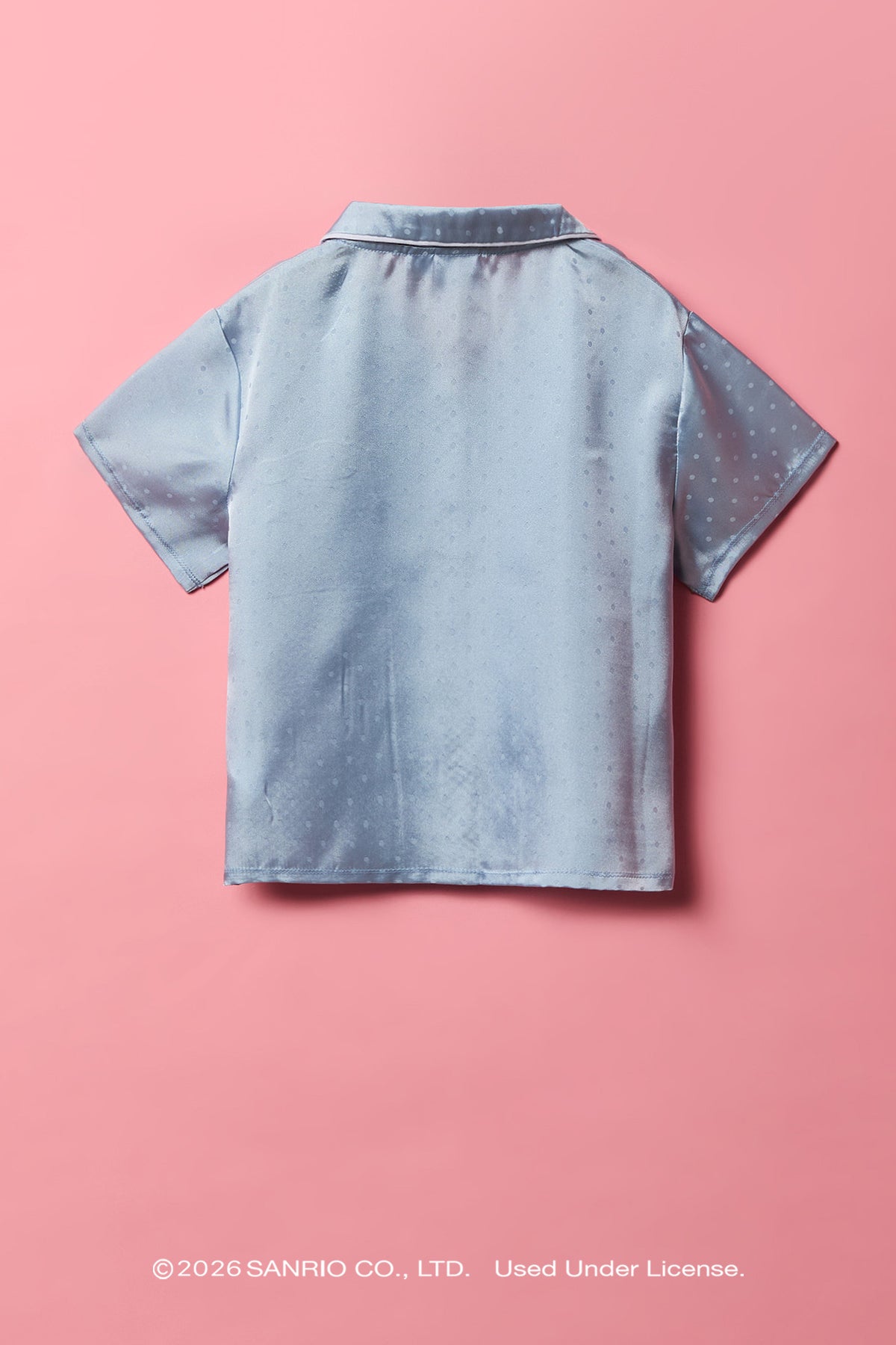 Vue alternative 3. Ensemble pyjama avec haut boutonné à motif brodé Cinnamoroll™ pour fille