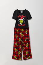 Girls The Grinch T-Shirt & Pant Pajama Set