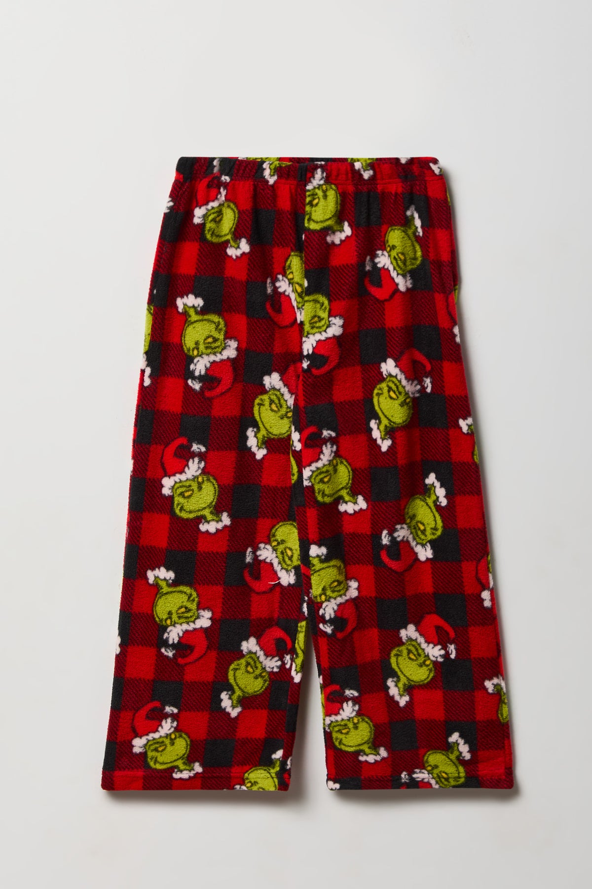 Alt View 4. Girls The Grinch T-Shirt & Pant Pajama Set - Red