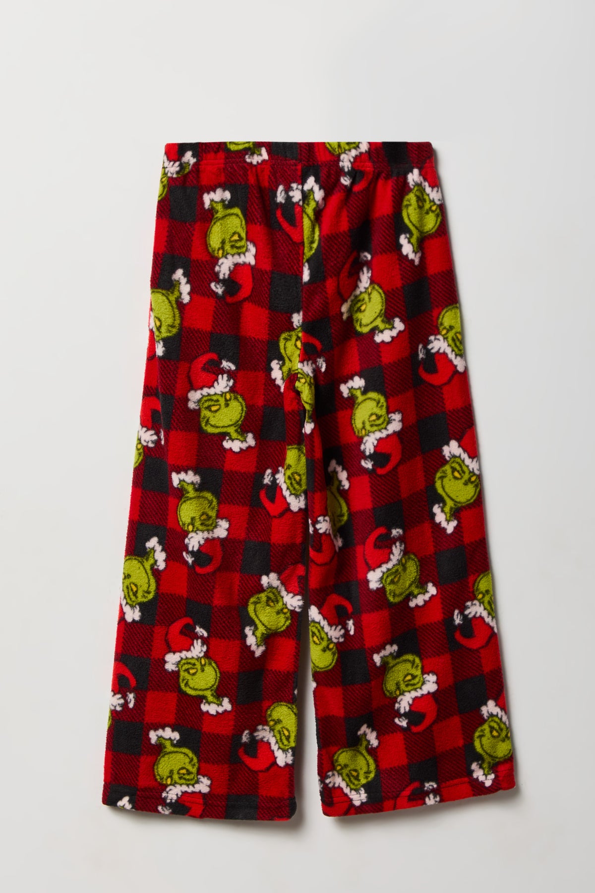 Alt View 5. Girls The Grinch T-Shirt & Pant Pajama Set - Red