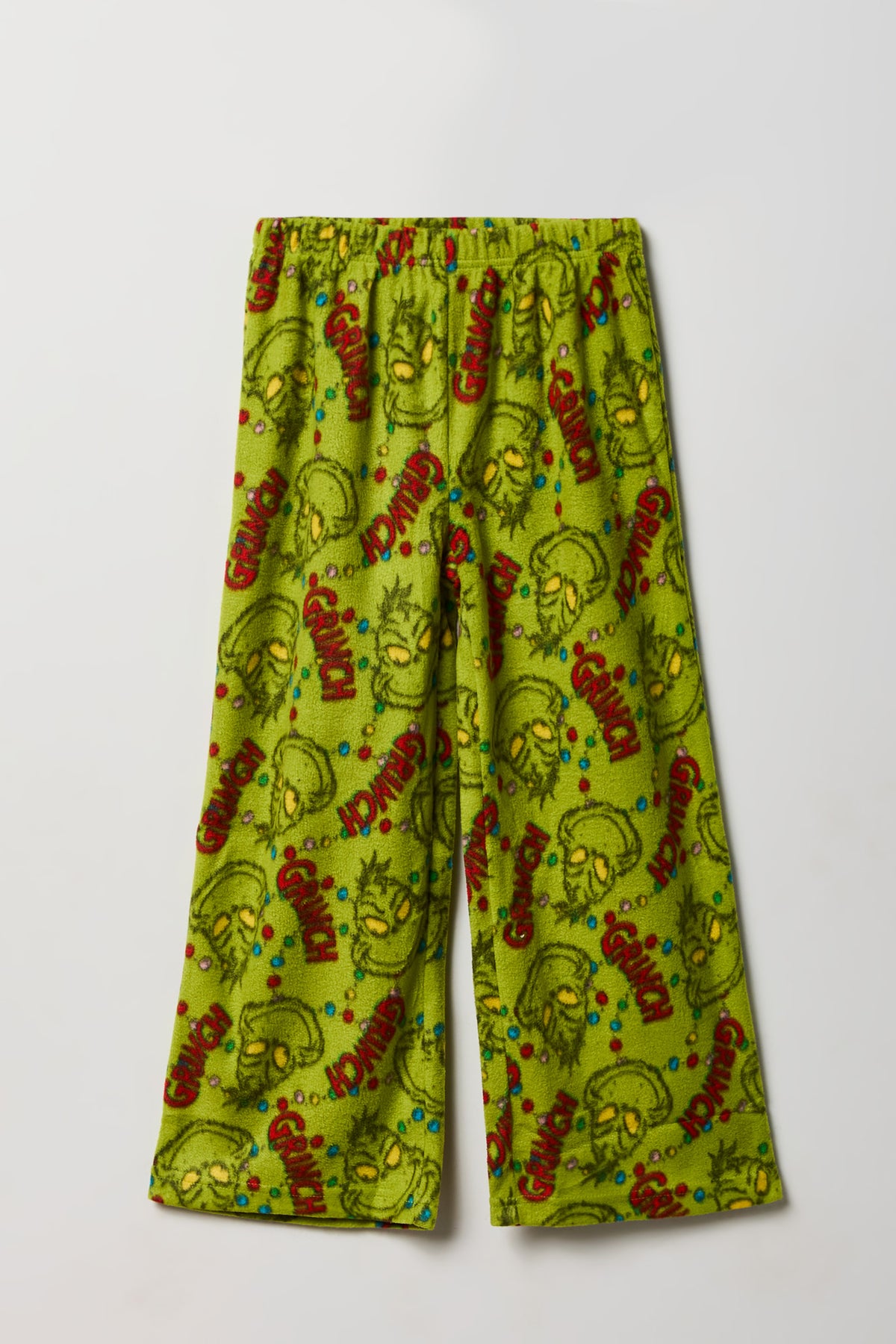 Alt View 4. Girls The Grinch T-Shirt & Pant Pajama Set - Pink