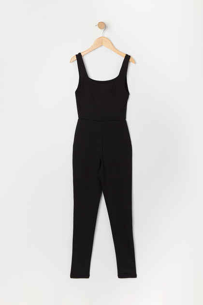 Girls Contour Scoop Neck Jumpsuit