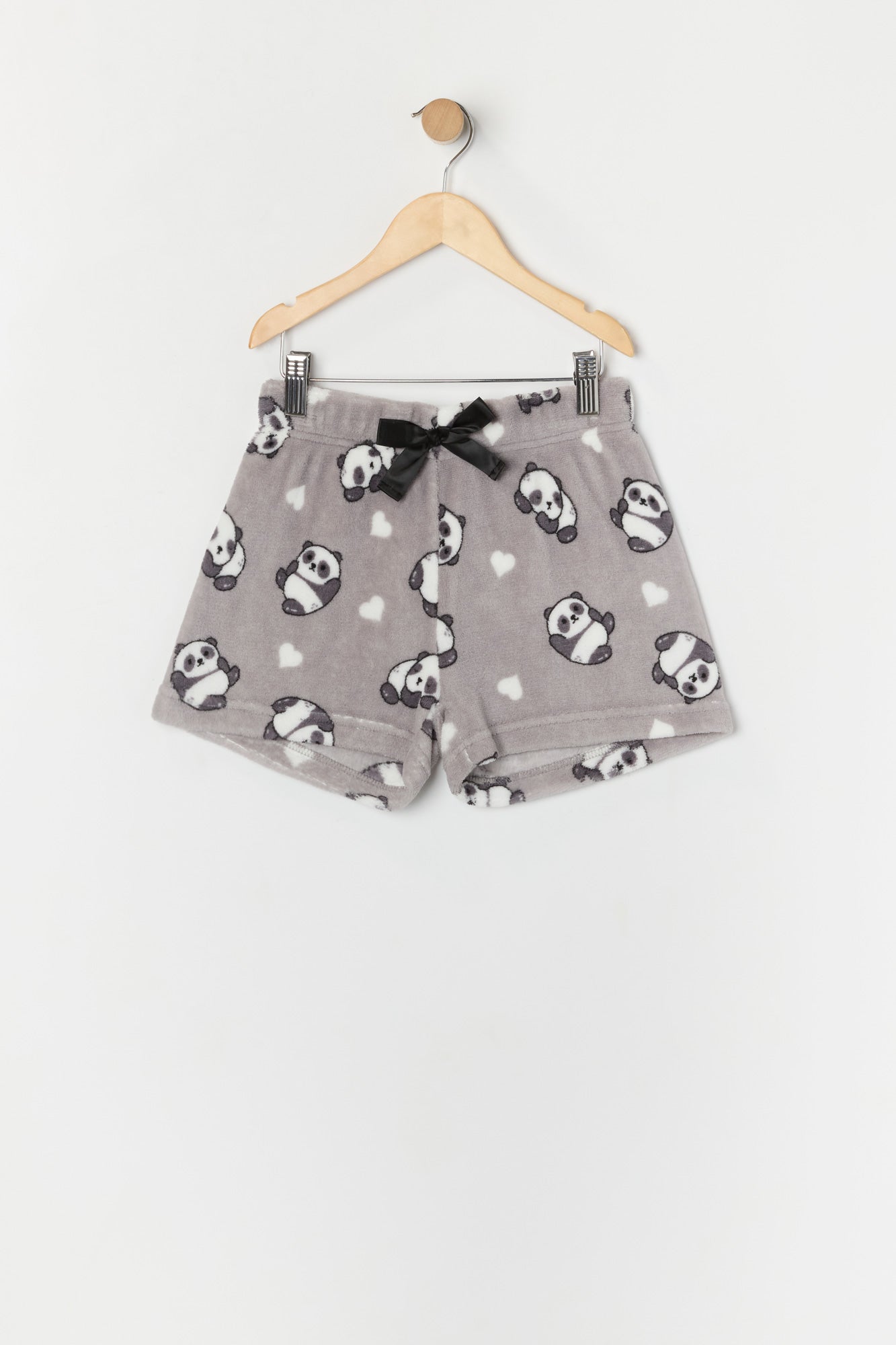 Ensemble pyjama avec t-shirt et short à imprimé Sleepy Panda pour fille