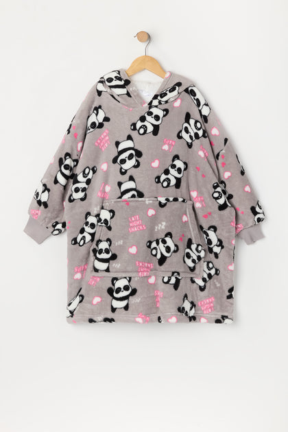 Girls Panda Print Humungo