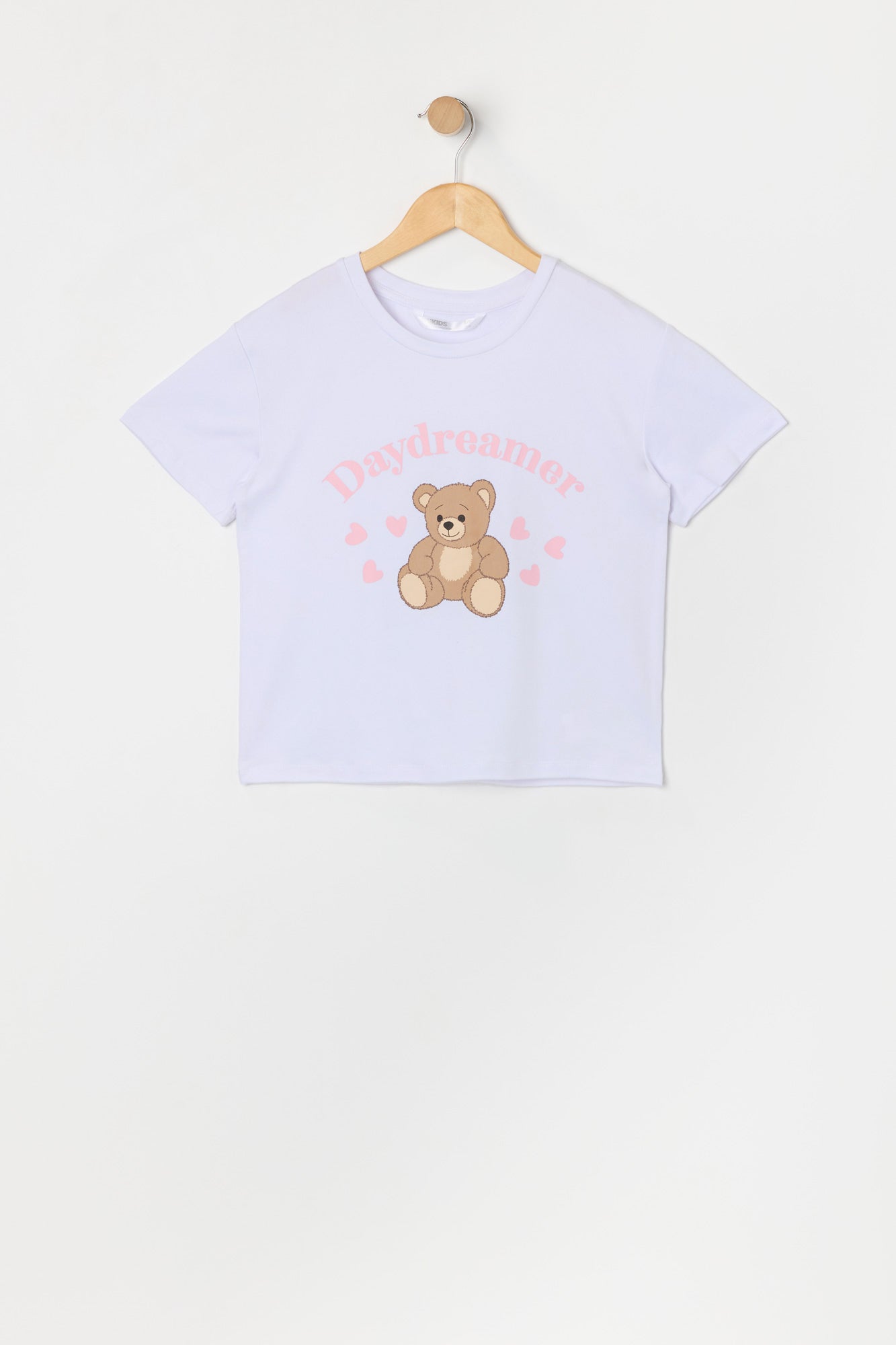 Ensemble pyjama avec t-shirt et pantalon en peluche à imprimé Ourson pour fille