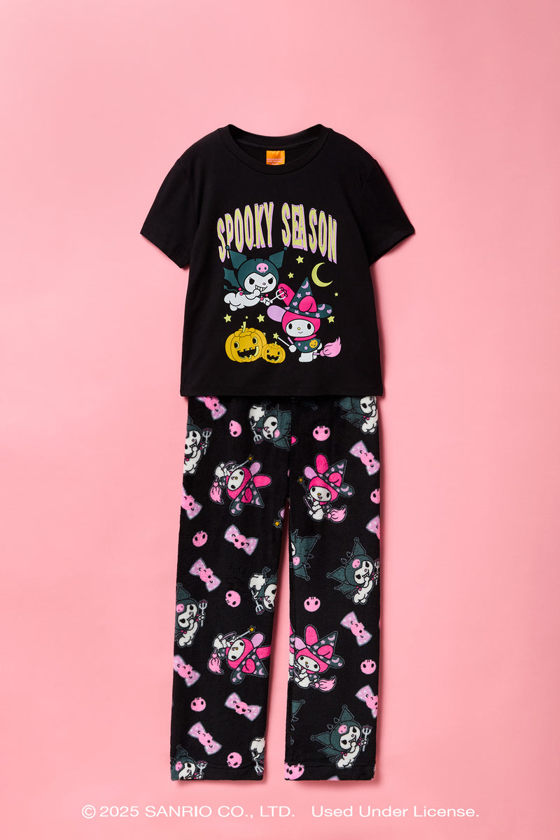 Kuromi™ & My Melody™ Halloween 2 Piece Pajama Set