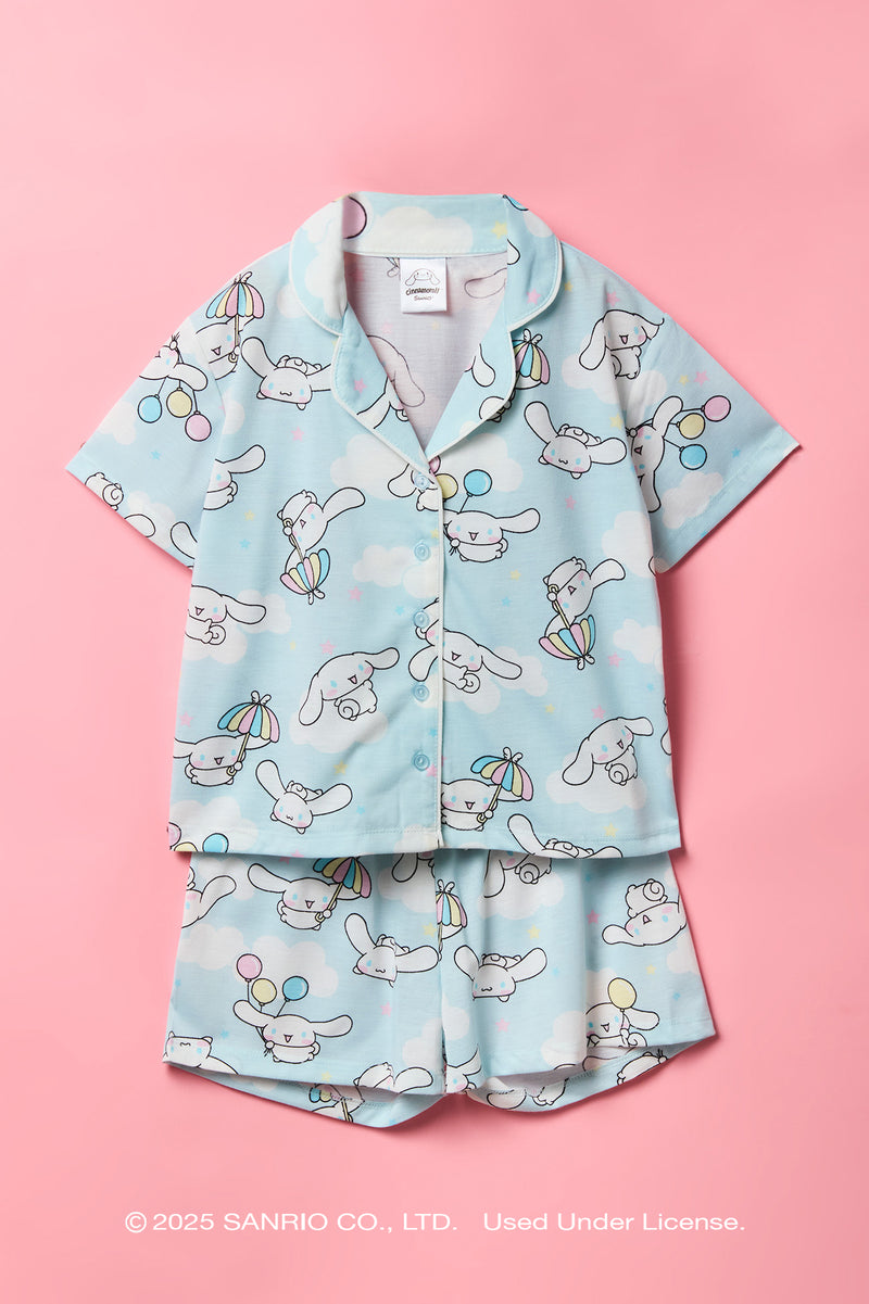 Cinnamoroll™ Girls Top & Short 2 Piece Pajama Set