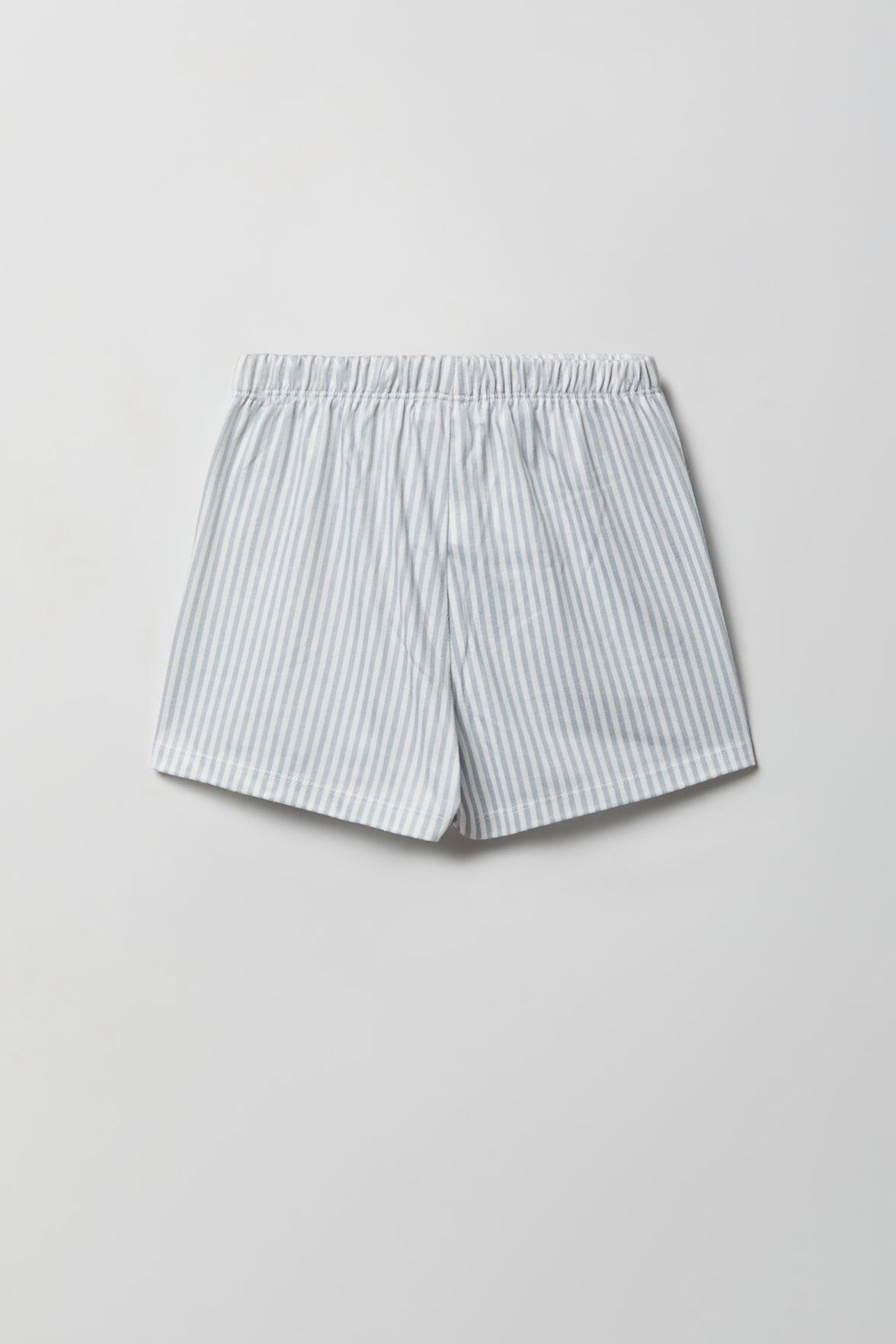 Alt View 5. Girls Graphic T-Shirt & Flannel Short Pajama Set - White