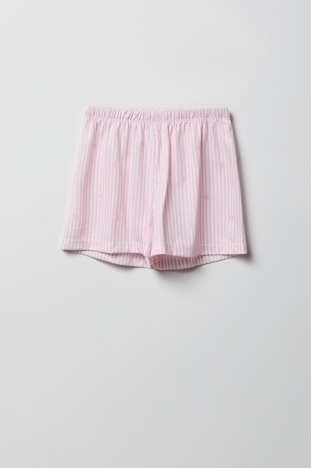 Alt View 4. Girls Boxy T-Shirt & Short Pajama Set - Black