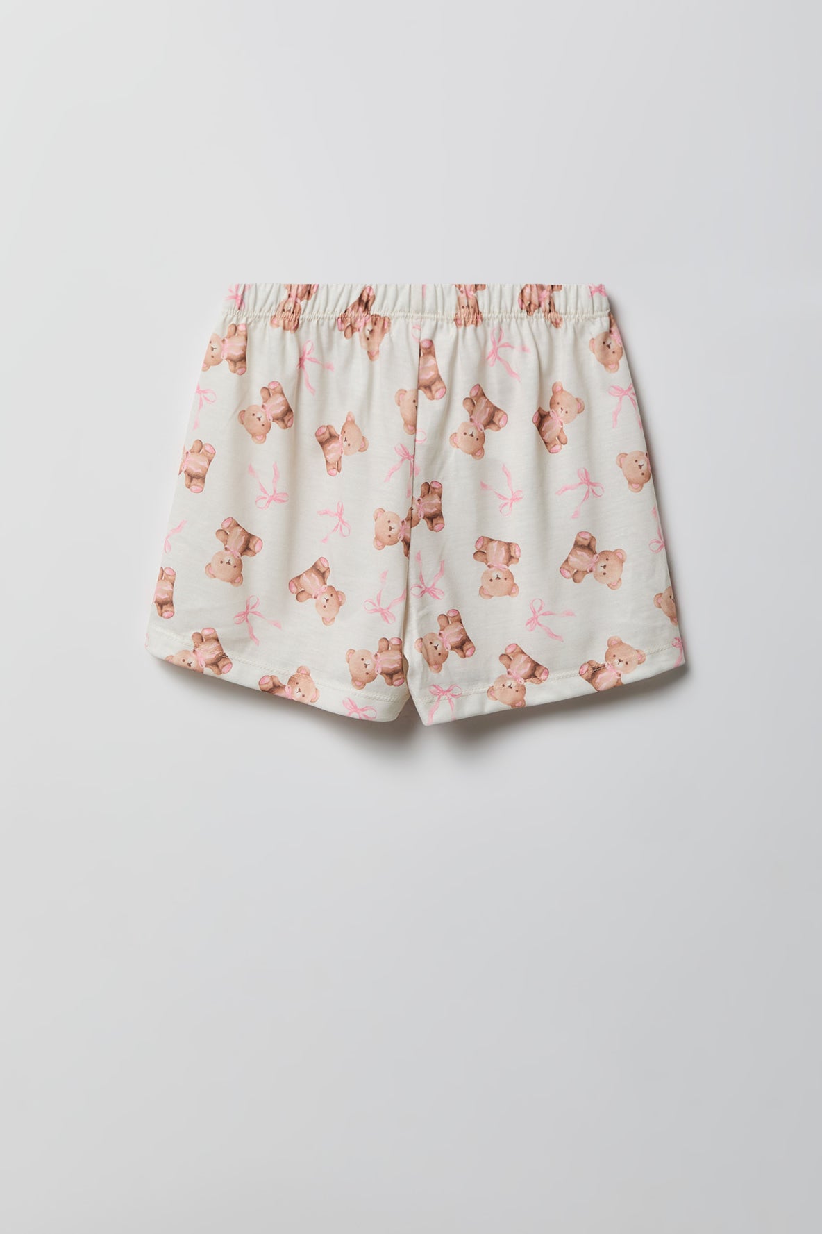 Alt View 5. Girls Boxy T-Shirt & Short Pajama Set - Pink