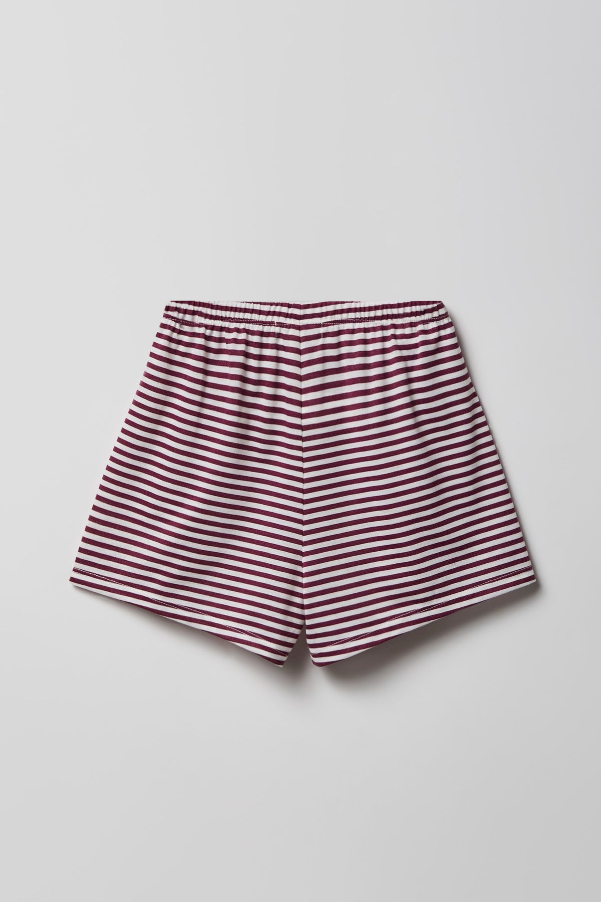 Alt View 4. Girls Button-Up Top & Short Pajama Set - Mauve
