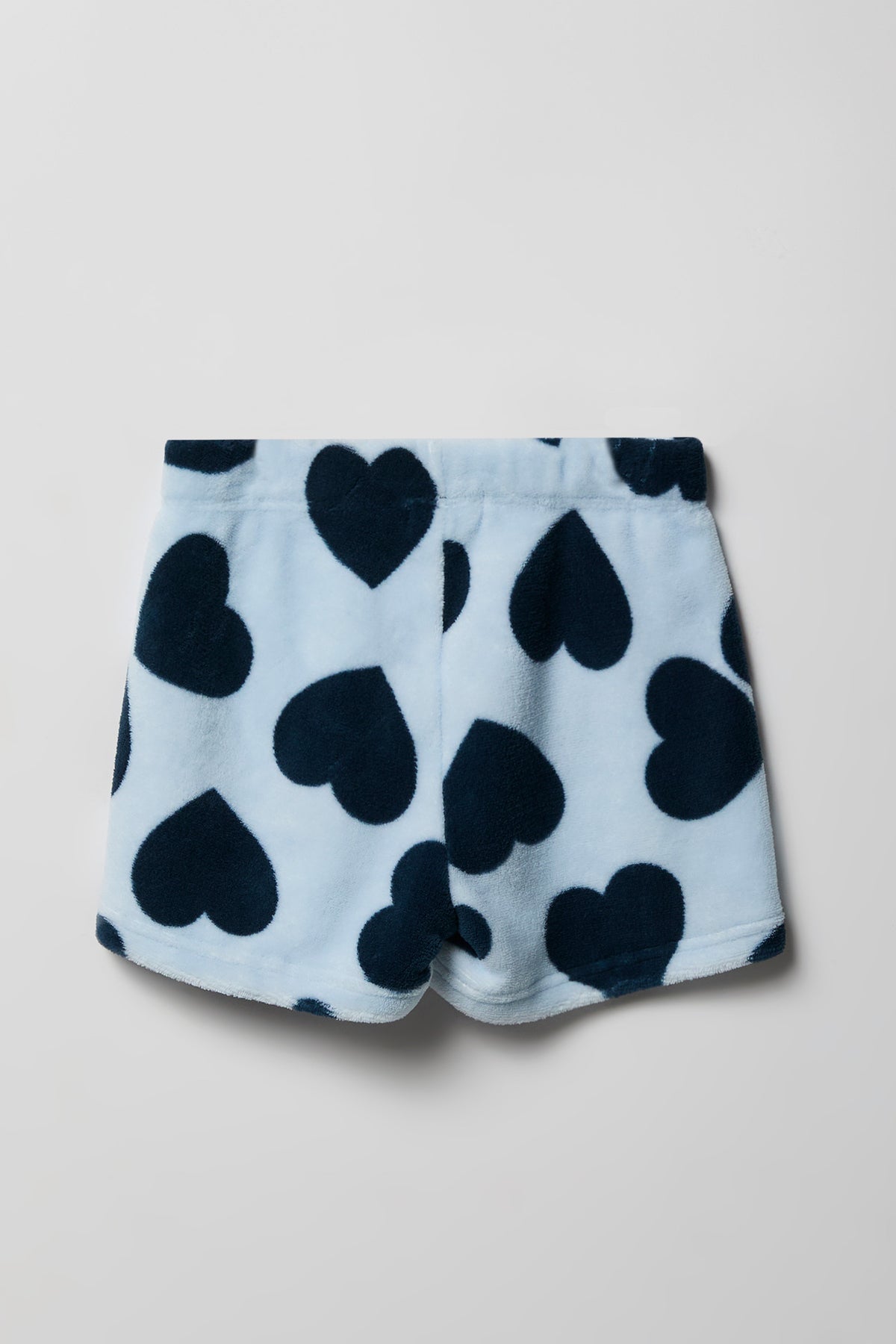 Vue alternative 5. Ensemble pyjama avec t-shirt imprimé et short en peluche pour fille