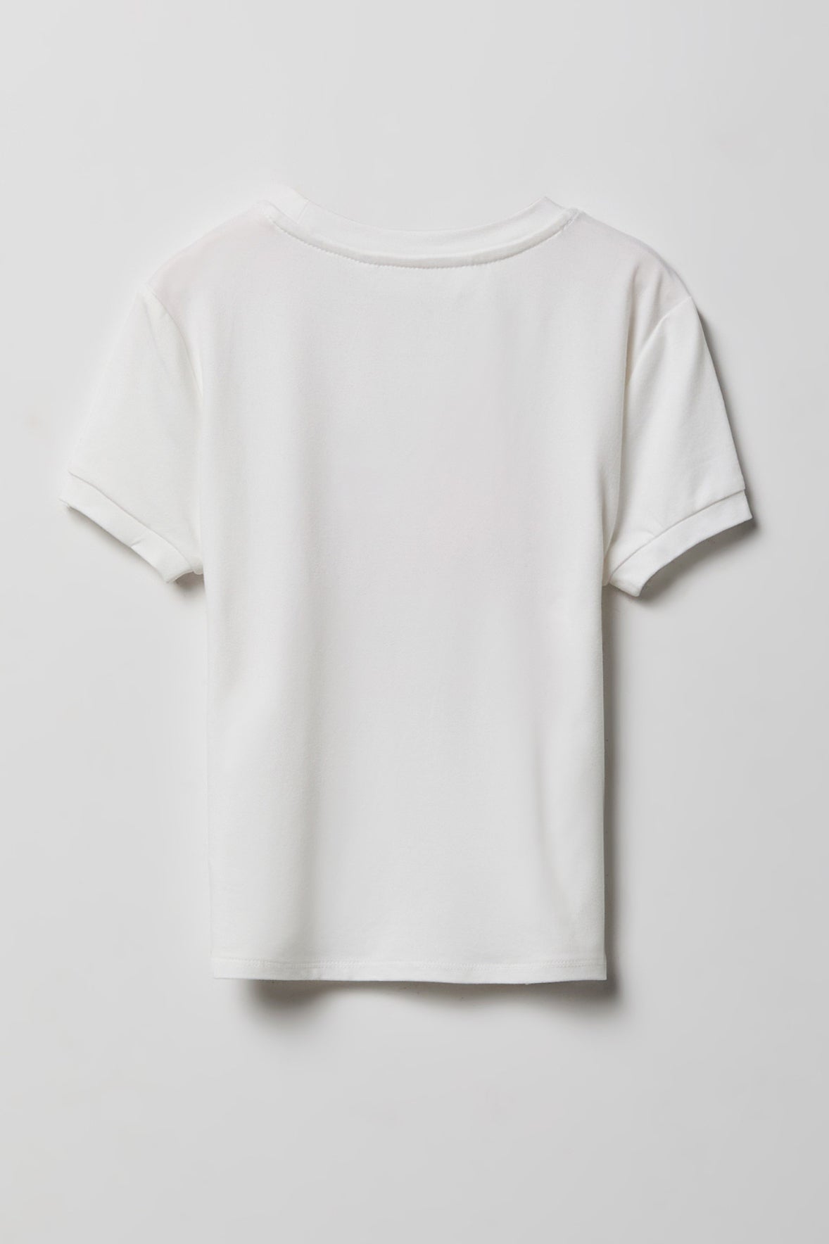 Vue alternative 3. Ensemble pyjama avec t-shirt imprimé et short en peluche pour fille