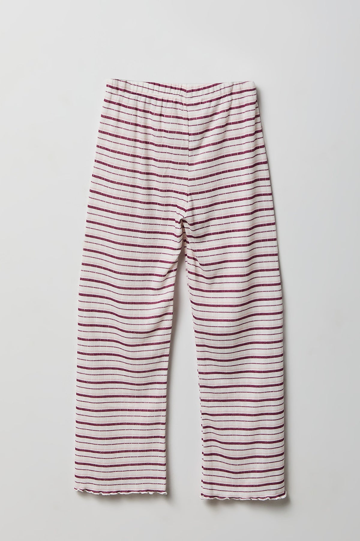 Vue alternative 5. Ensemble pyjama avec ébardeur en pointelle et pantalon pour fille