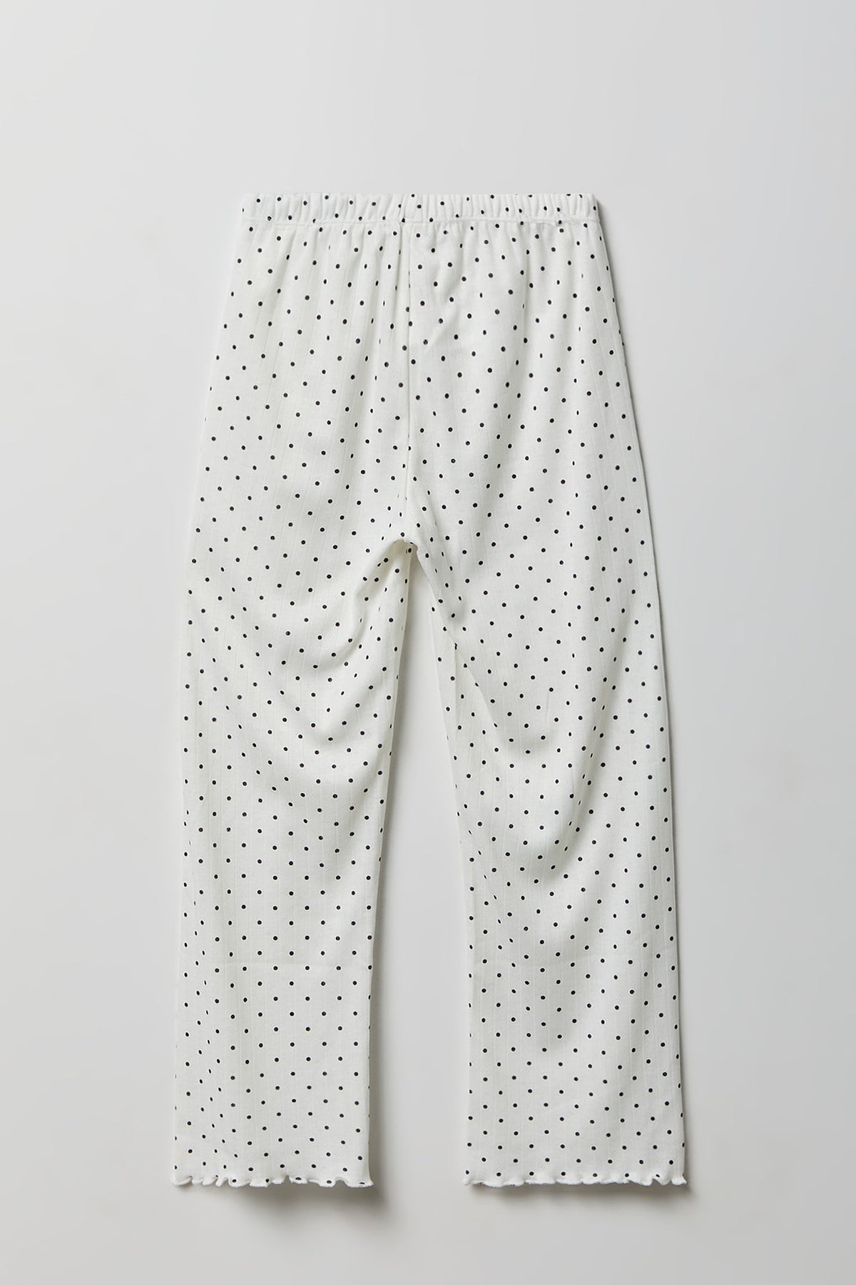 Vue alternative 5. Ensemble pyjama avec ébardeur en pointelle et pantalon pour fille
