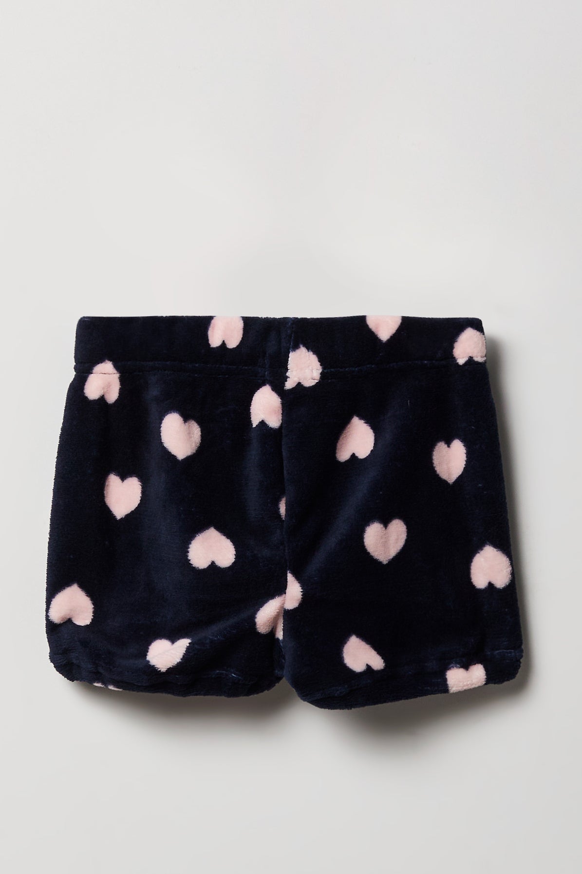Vue alternative 5. Ensemble pyjama avec t-shirt imprimé et short en peluche pour fille