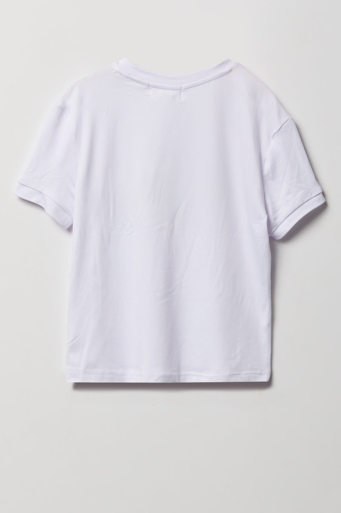 Vue alternative 3. Ensemble pyjama avec t-shirt imprimé et short en peluche pour fille