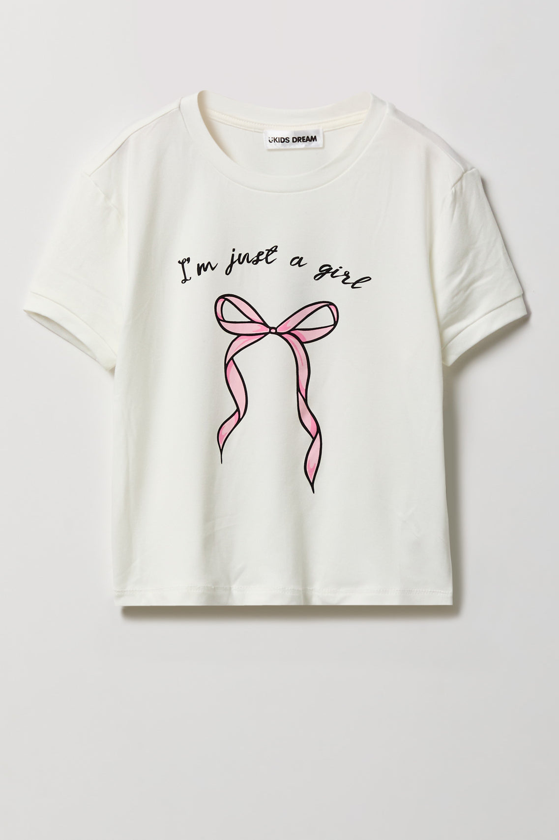 Vue alternative 2. Ensemble pyjama avec t-shirt imprimé et short en peluche pour fille