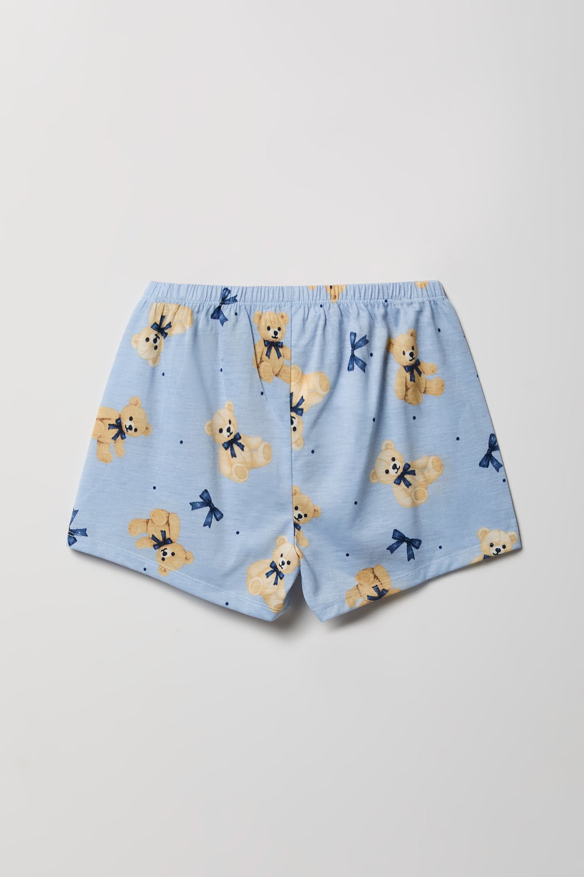 Vue alternative 5. Ensemble pyjama avec haut boutonné et short pour fille