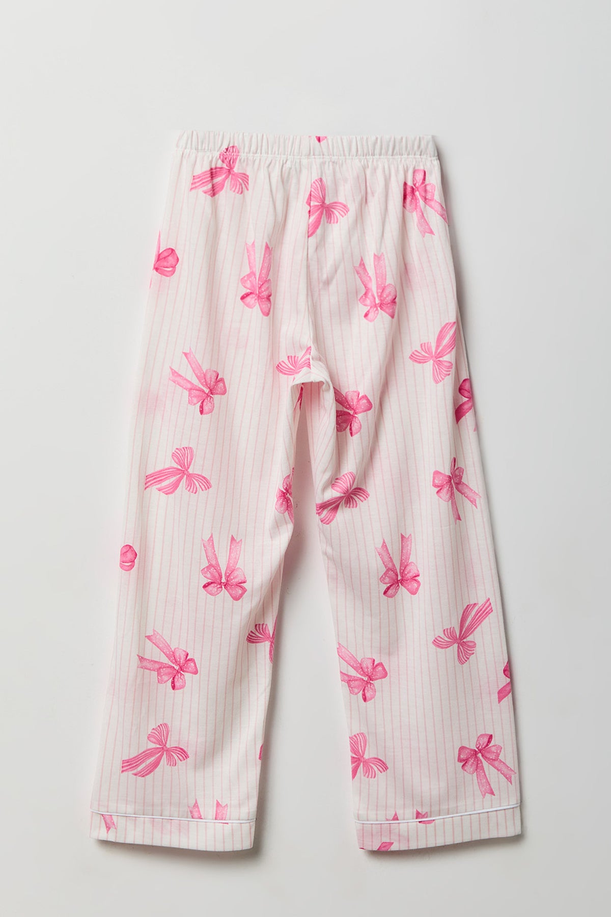 Vue alternative 5. Ensemble pyjama avec haut boutonné et pantalon pour fille