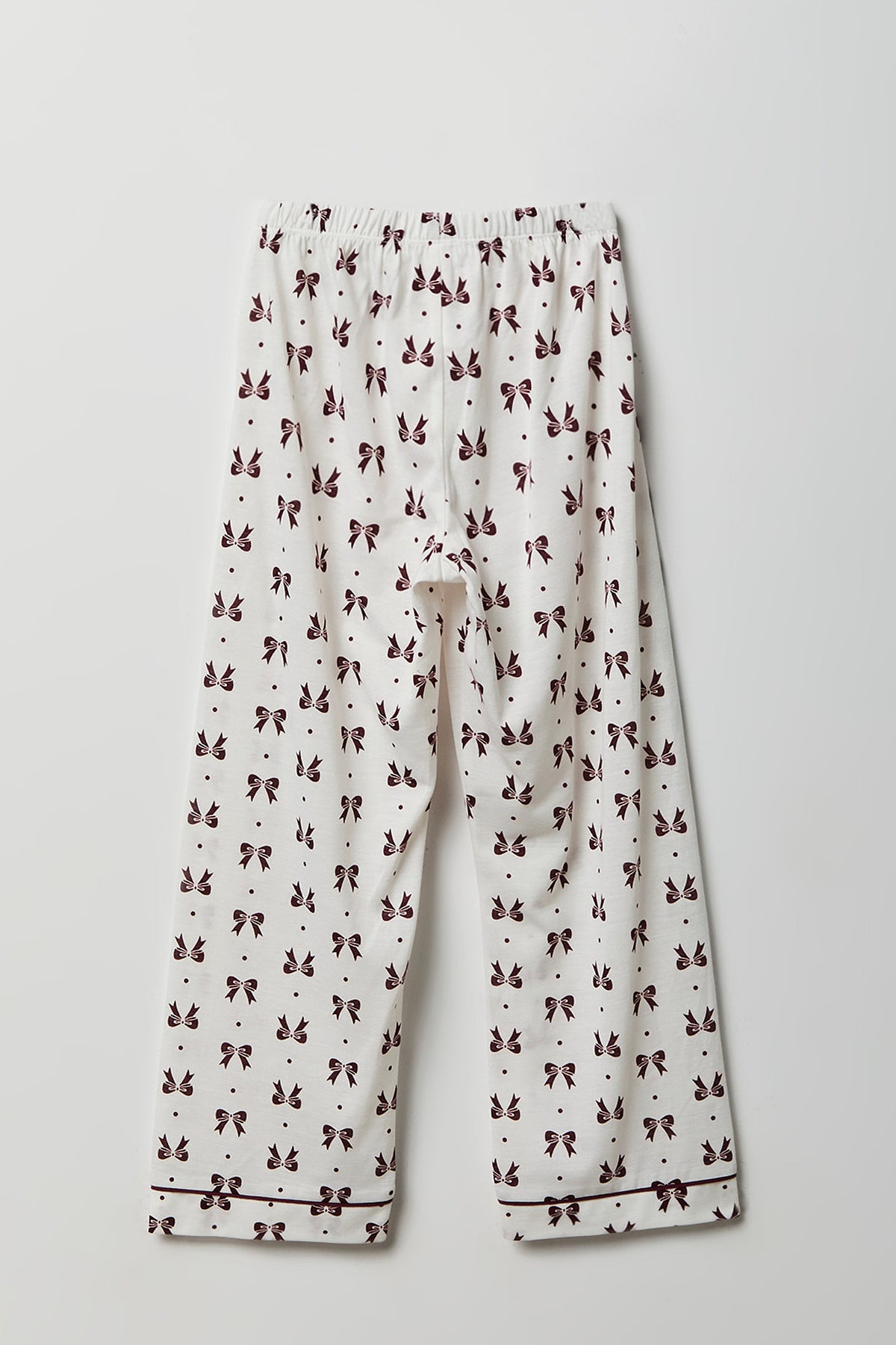 Vue alternative 5. Ensemble pyjama avec haut boutonné et pantalon pour fille