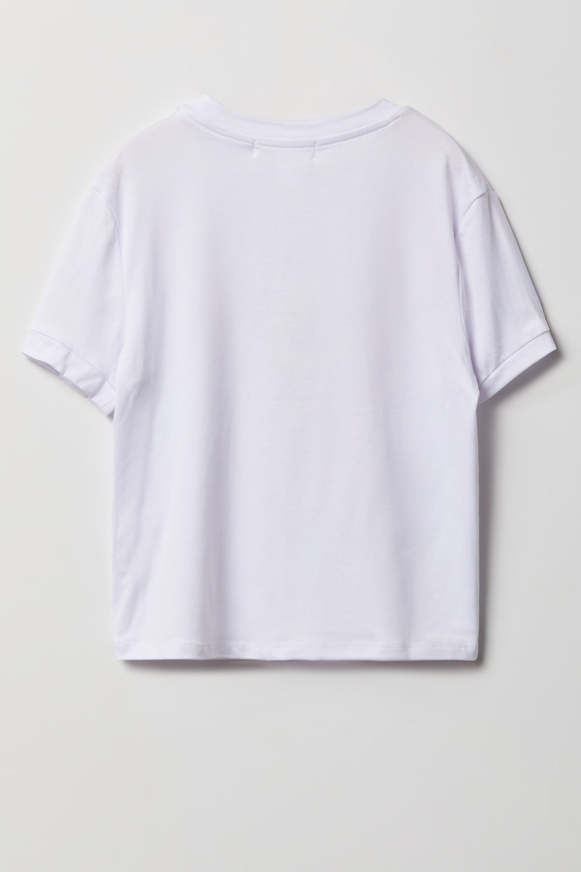 Vue alternative 3. Ensemble pyjama avec t-shirt imprimé et short en peluche pour fille