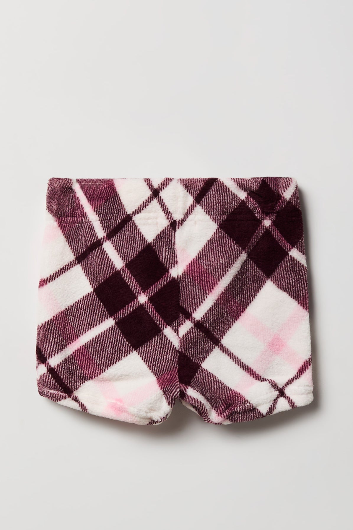 Vue alternative 5. Ensemble pyjama avec t-shirt imprimé et short en peluche pour fille
