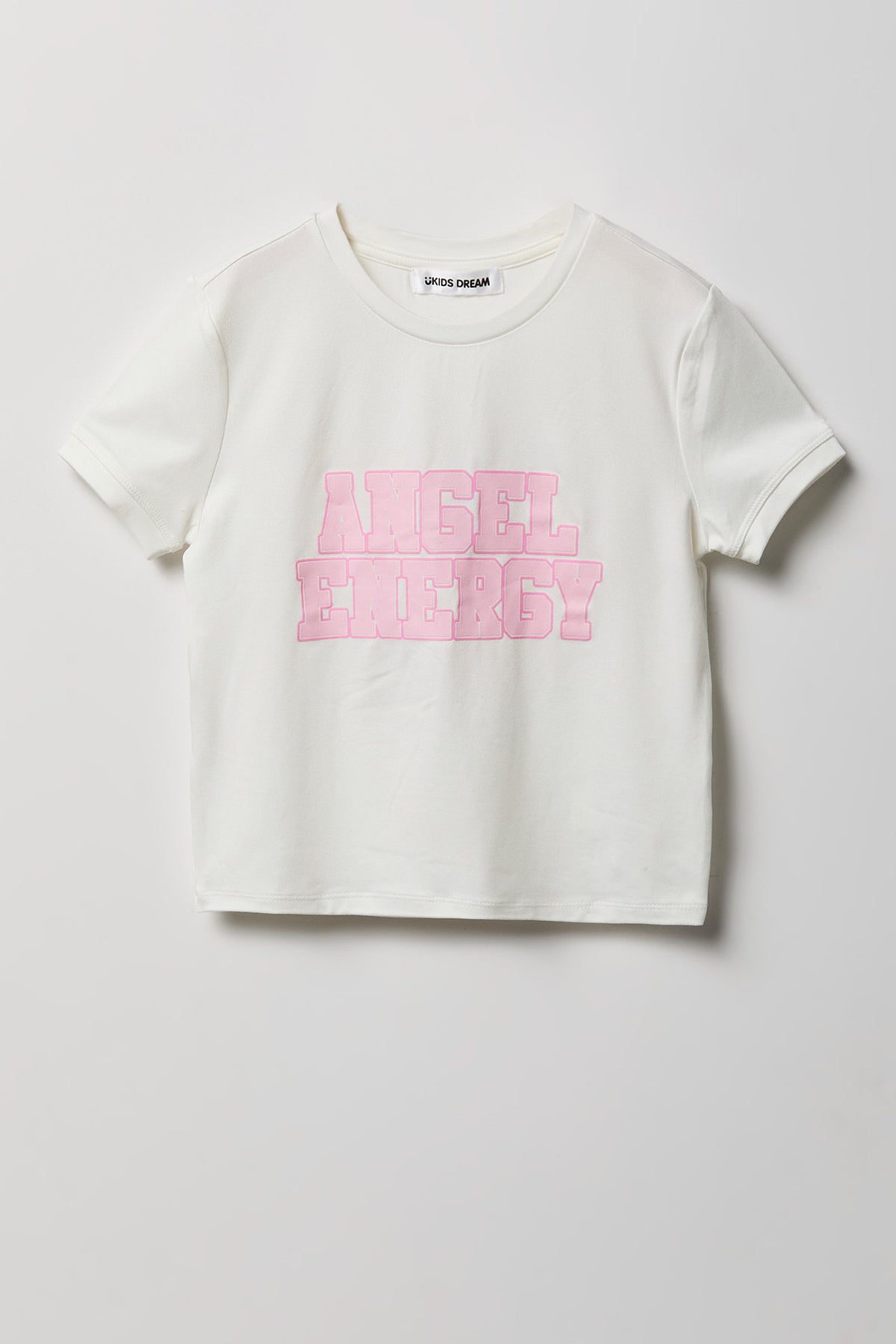 Alt View 2. Girls Graphic T-Shirt & Plush Pant Pajama Set - Leopard