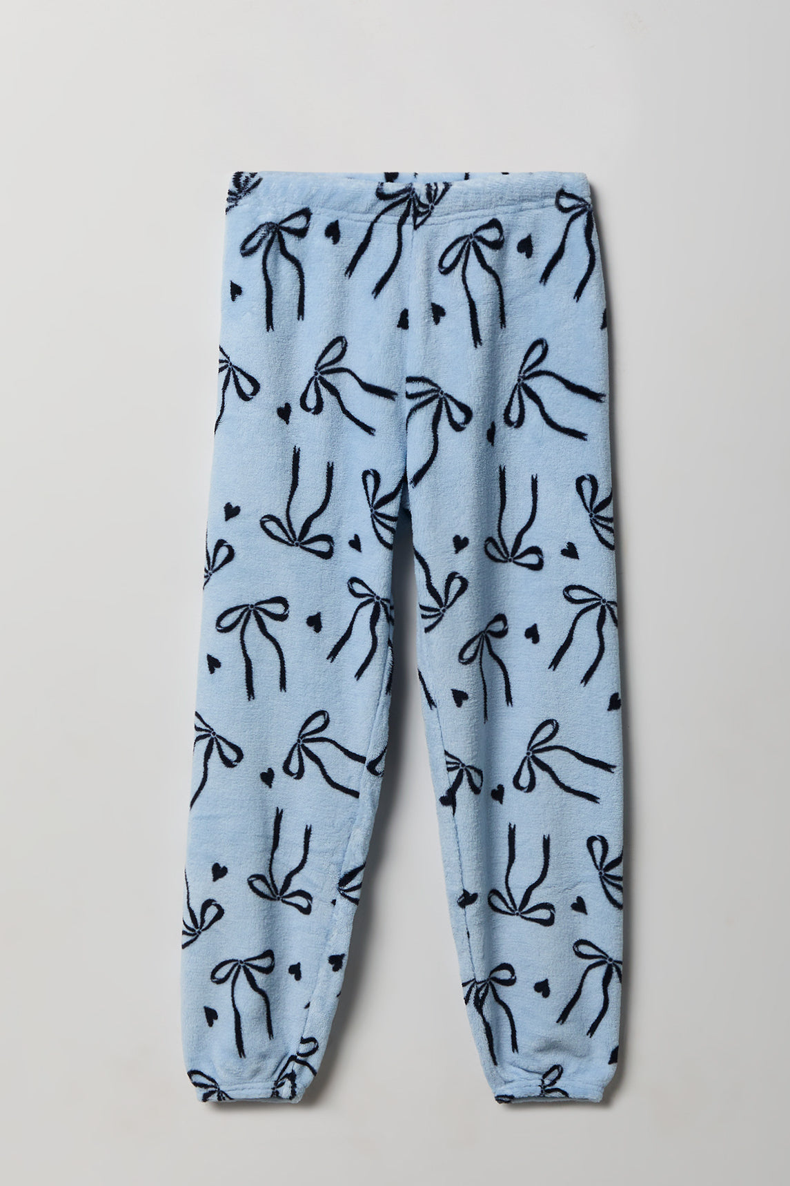 Girls Plush Pajama Pant - Blue
