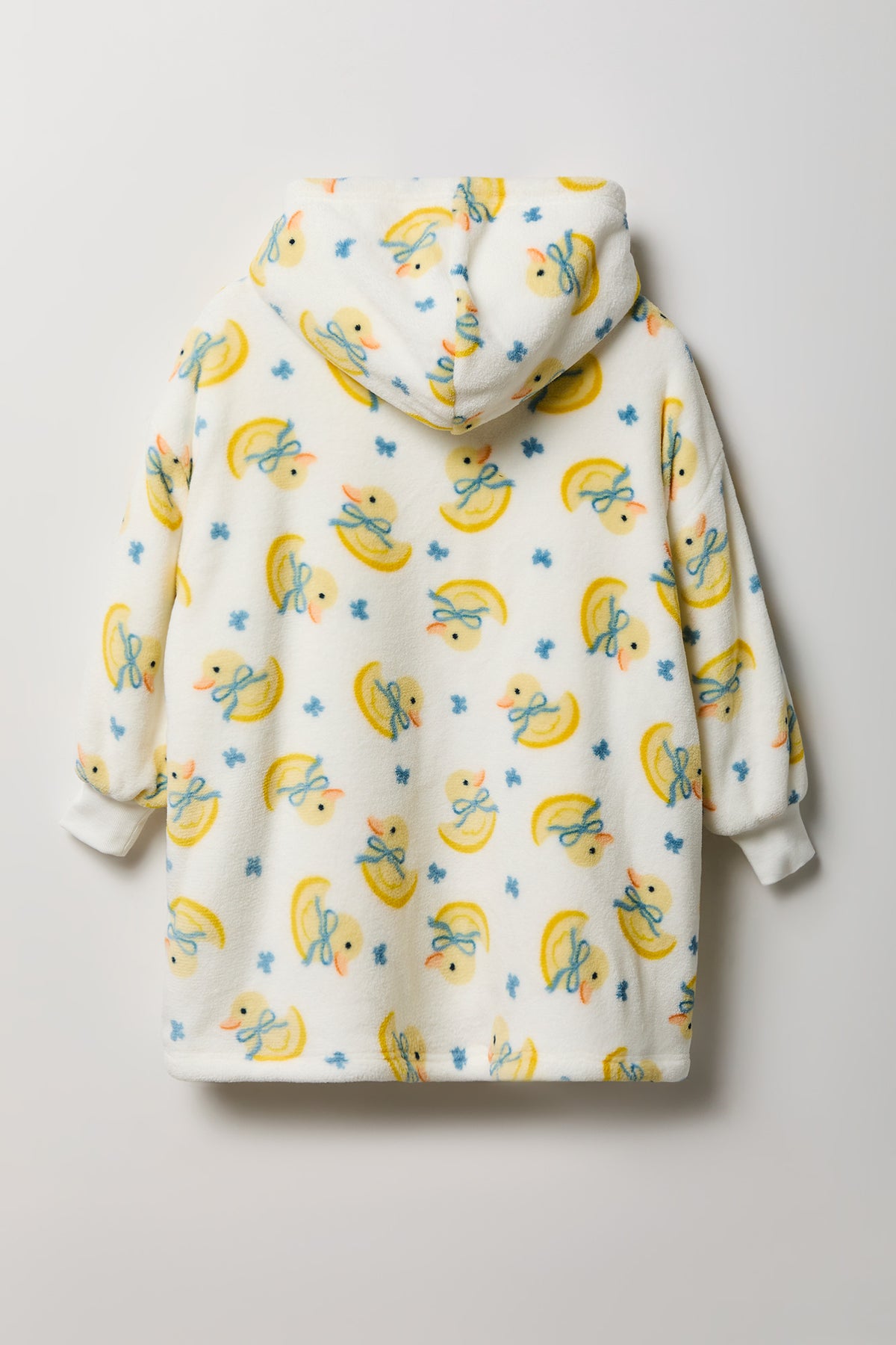 Vue alternative 2. Couverture surdimensionnée à capuchon pour fille