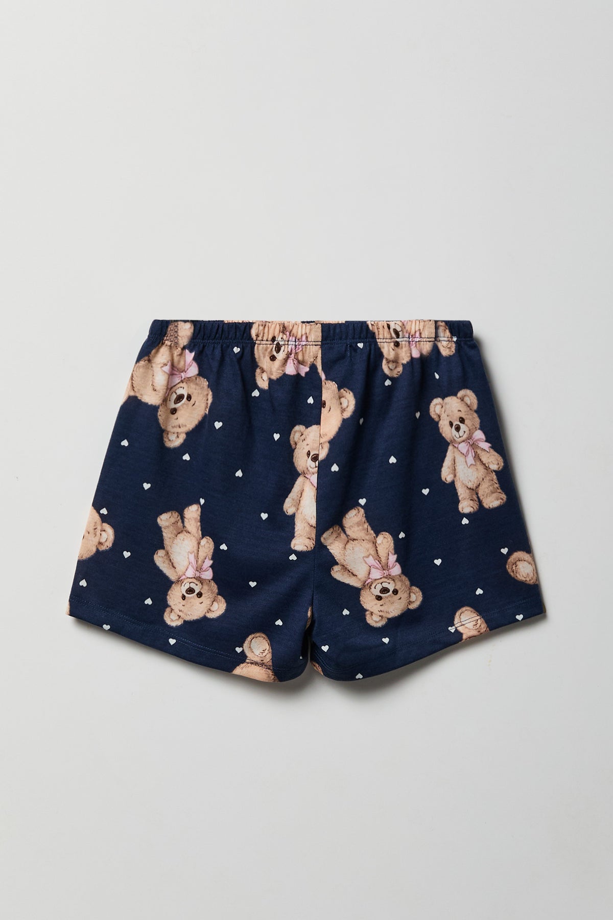 Vue alternative 5. Ensemble pyjama avec haut boutonné et short pour fille