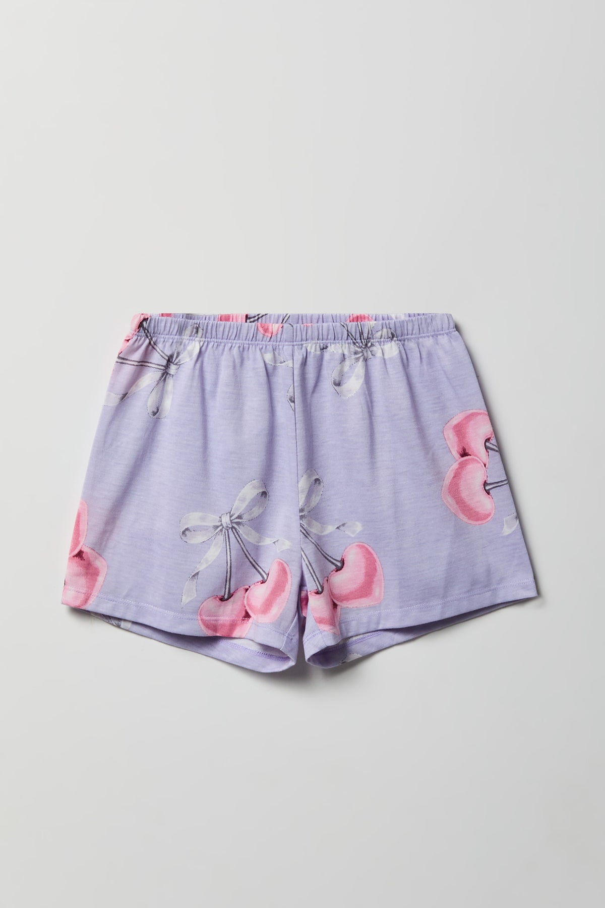 Vue alternative 4. Ensemble pyjama avec haut boutonné et short pour fille