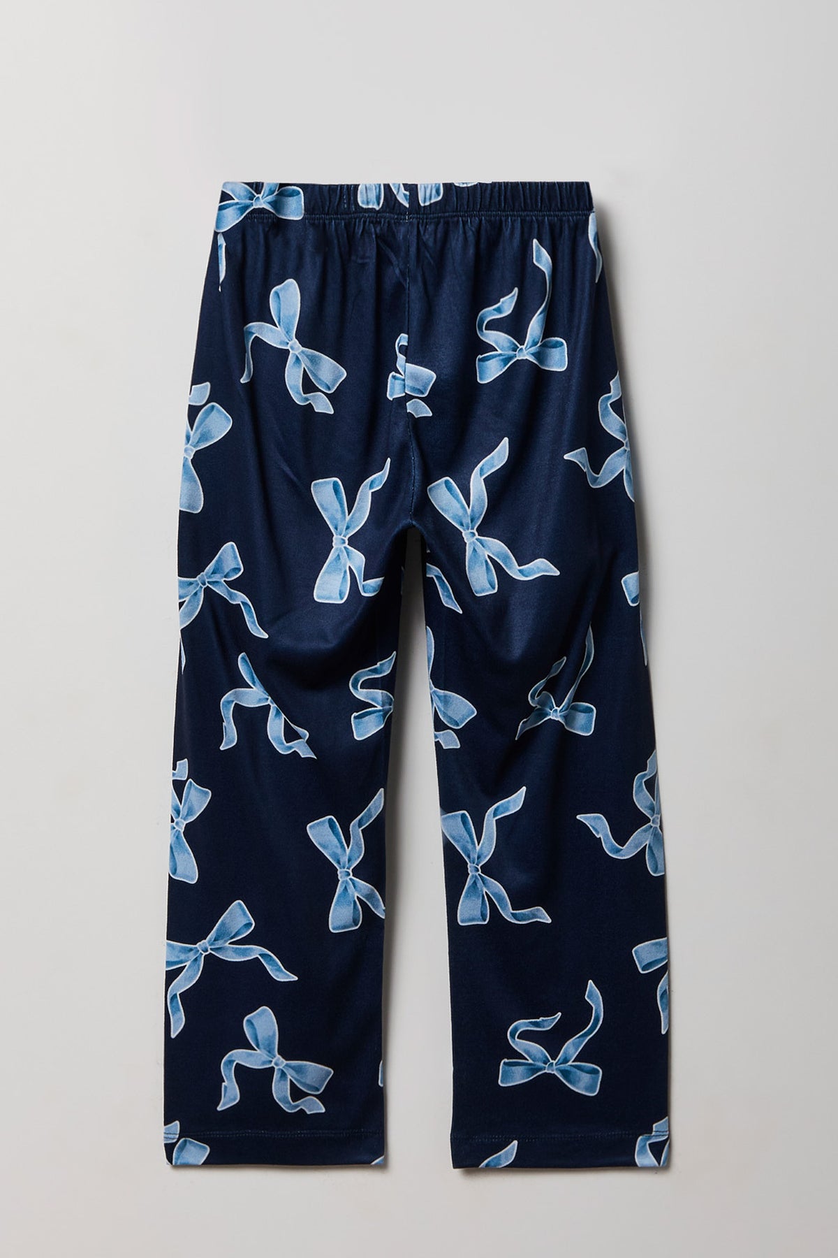 Vue alternative 5. Ensemble pyjama avec haut à manches longues en flanelle et pantalon imprimé pour fille