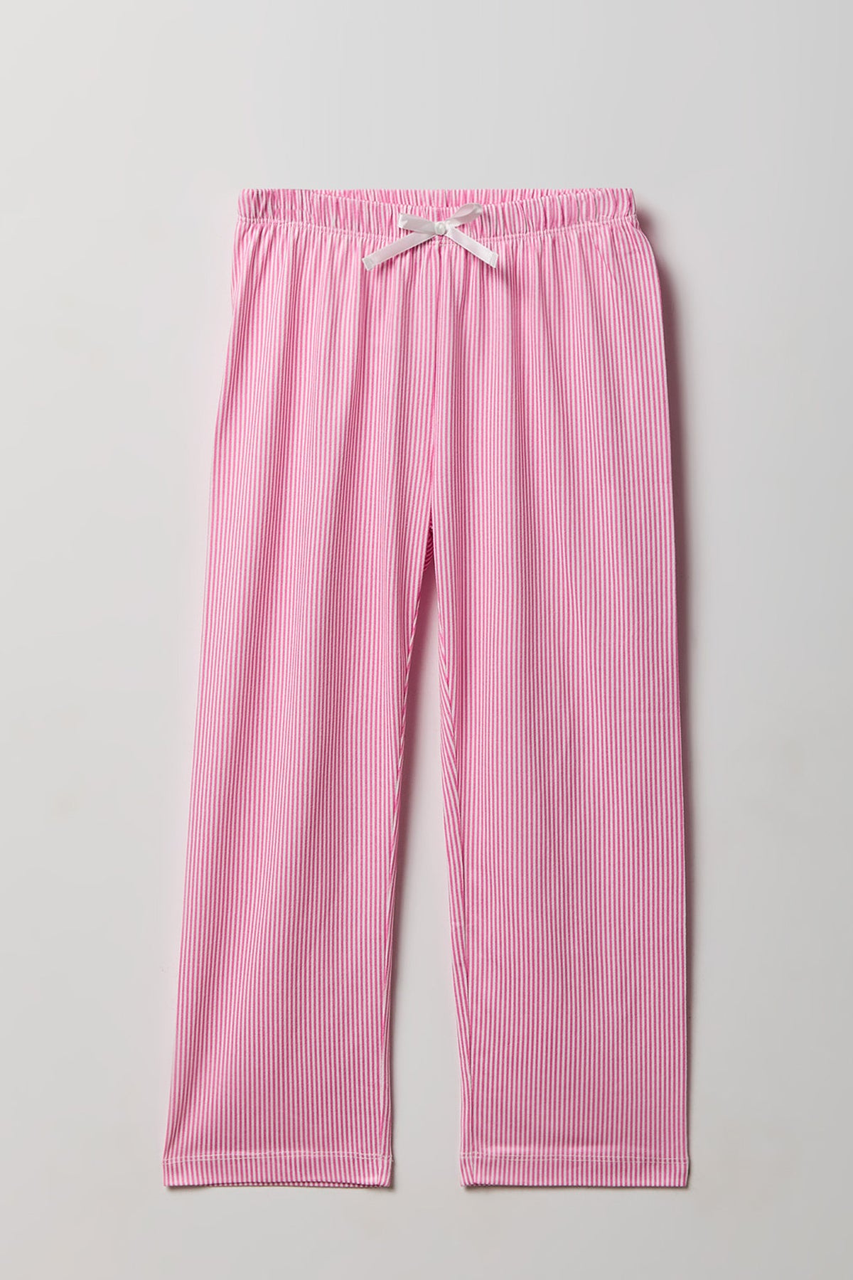 Vue alternative 4. Ensemble pyjama avec haut à manches longues en flanelle et pantalon imprimé pour fille