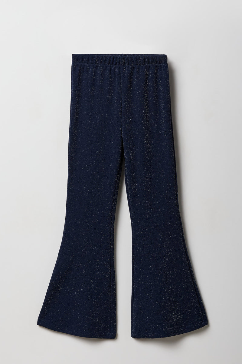 Girls Glitter Flare Pant