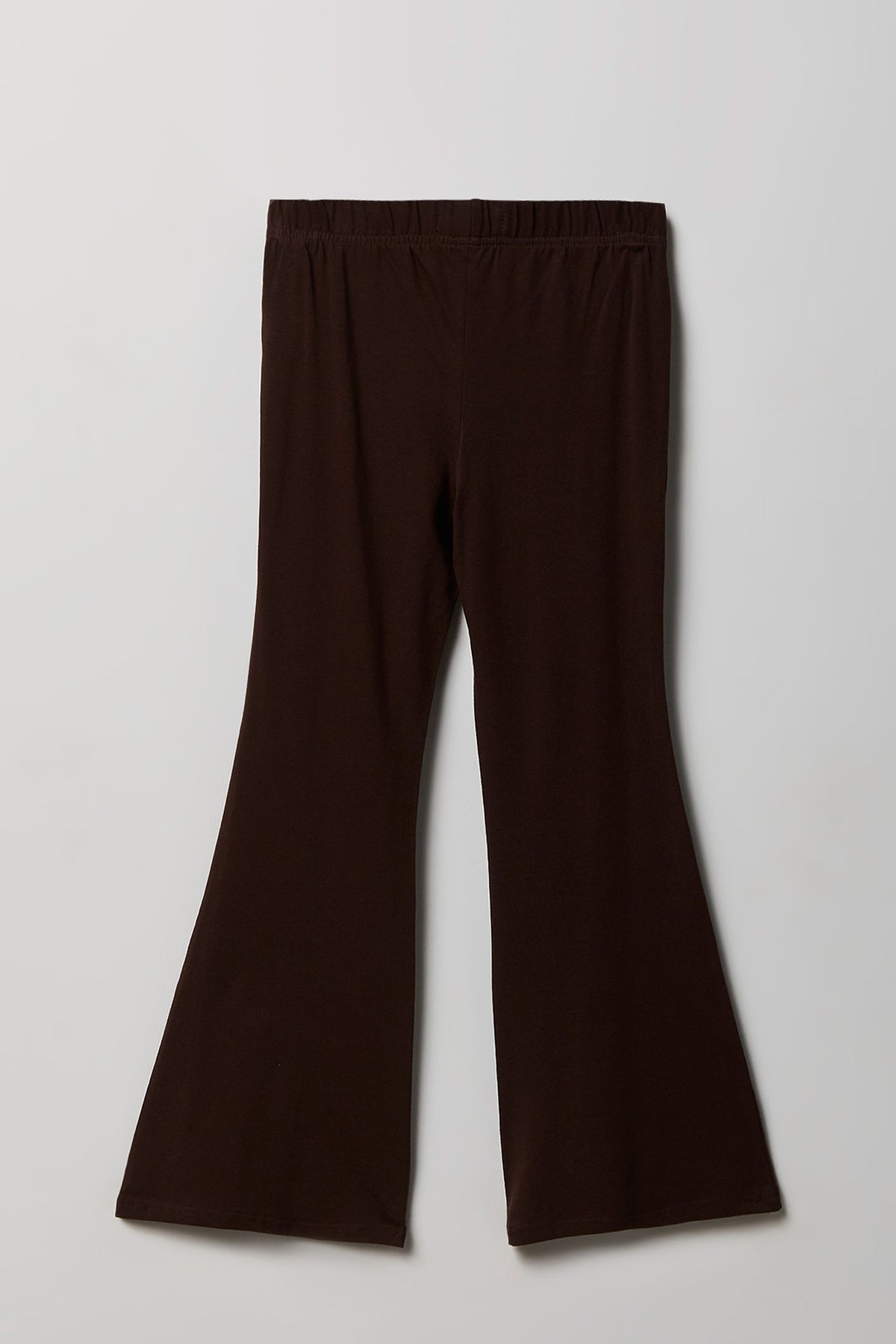 Alt View 4. Girls Rhinestone T-Shirt & Flare Pant Set - Brown
