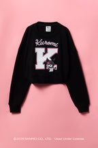 Kuromi™ Girls Embroidered Fleece Sweatshirt
