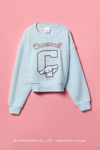 Chandail en molleton avec motif brodé Cinnamoroll™ pour fille