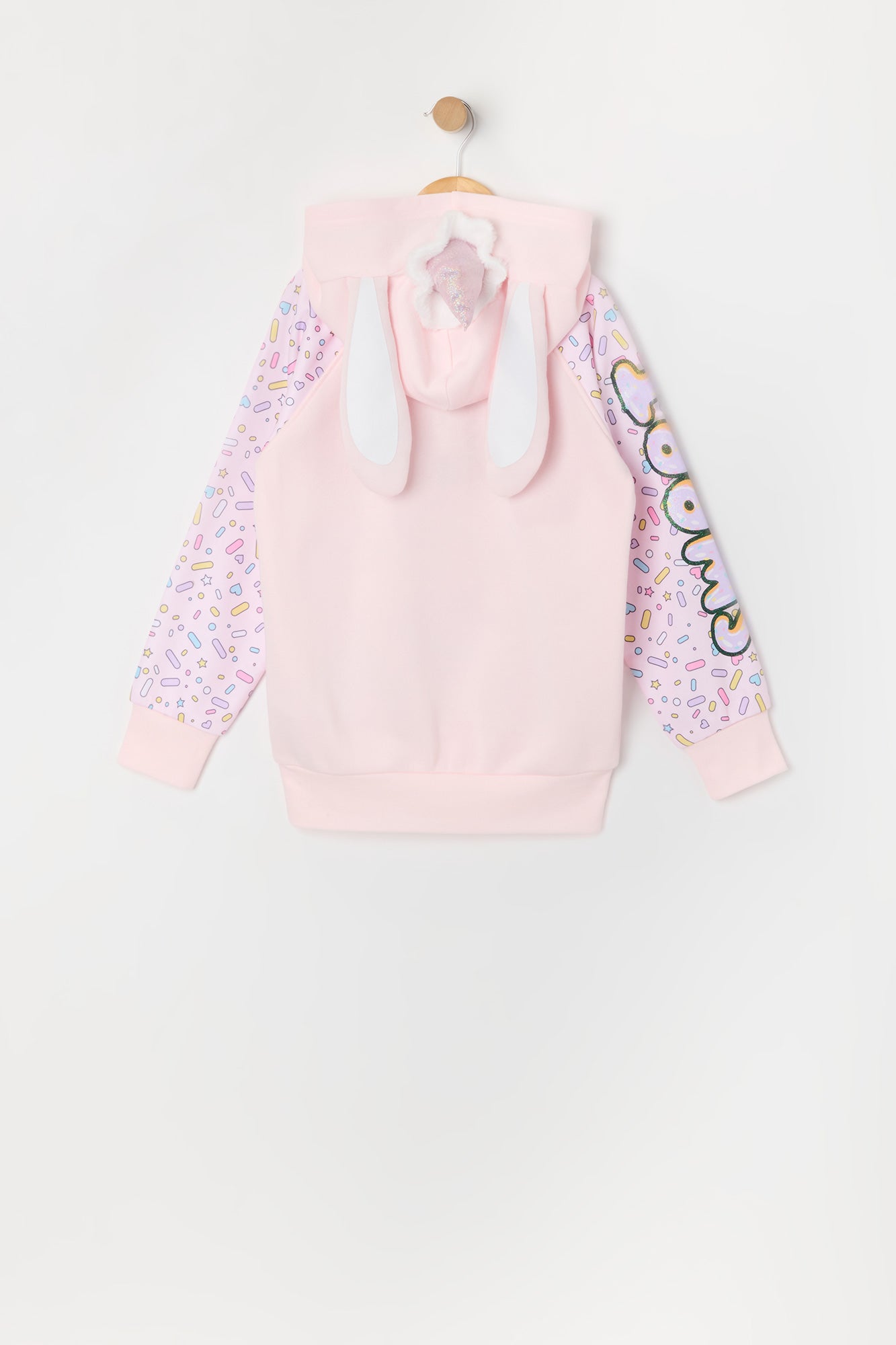 Girls Milkshake Bunnicorn Character Hoodie