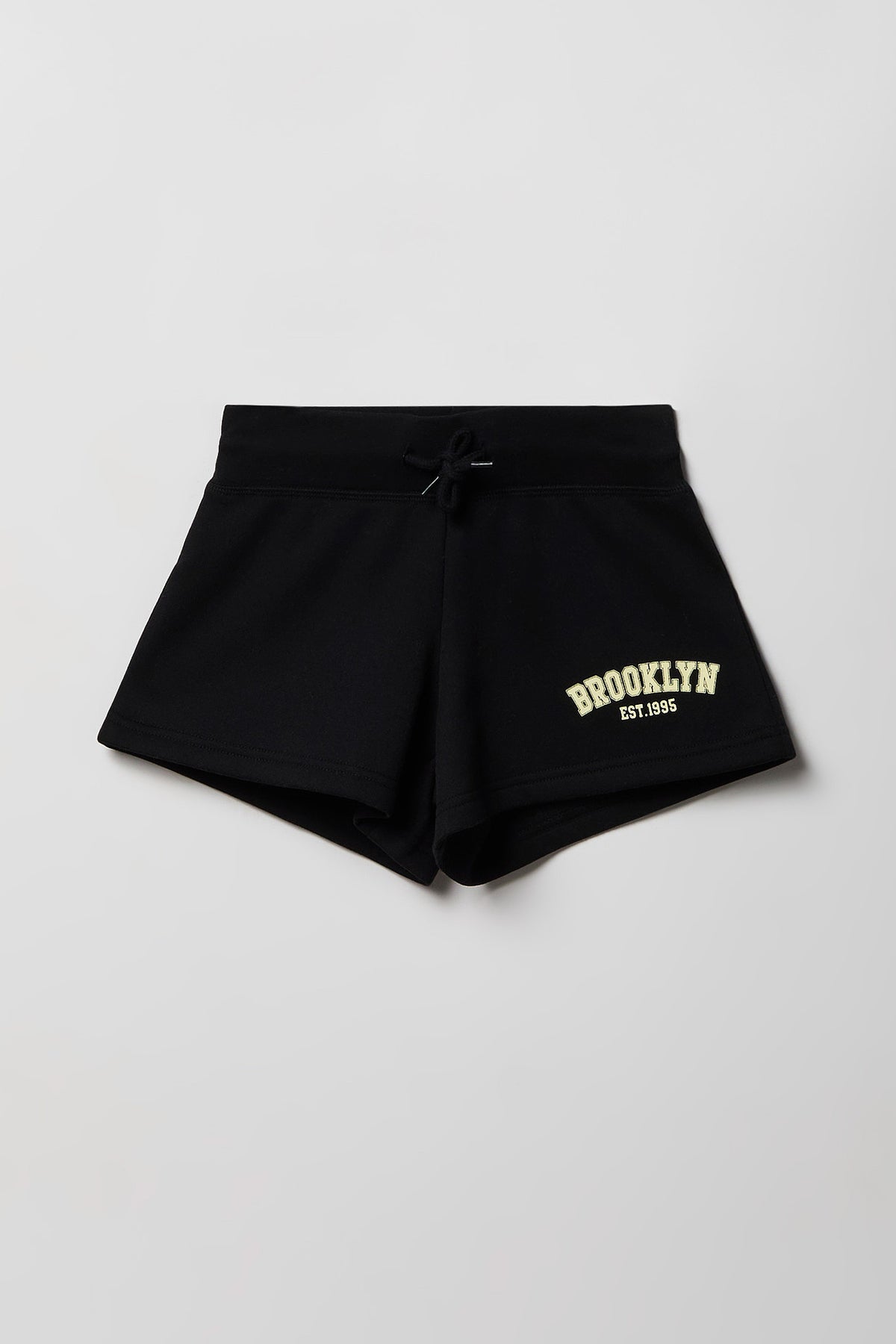 Short en molleton classique pour fille