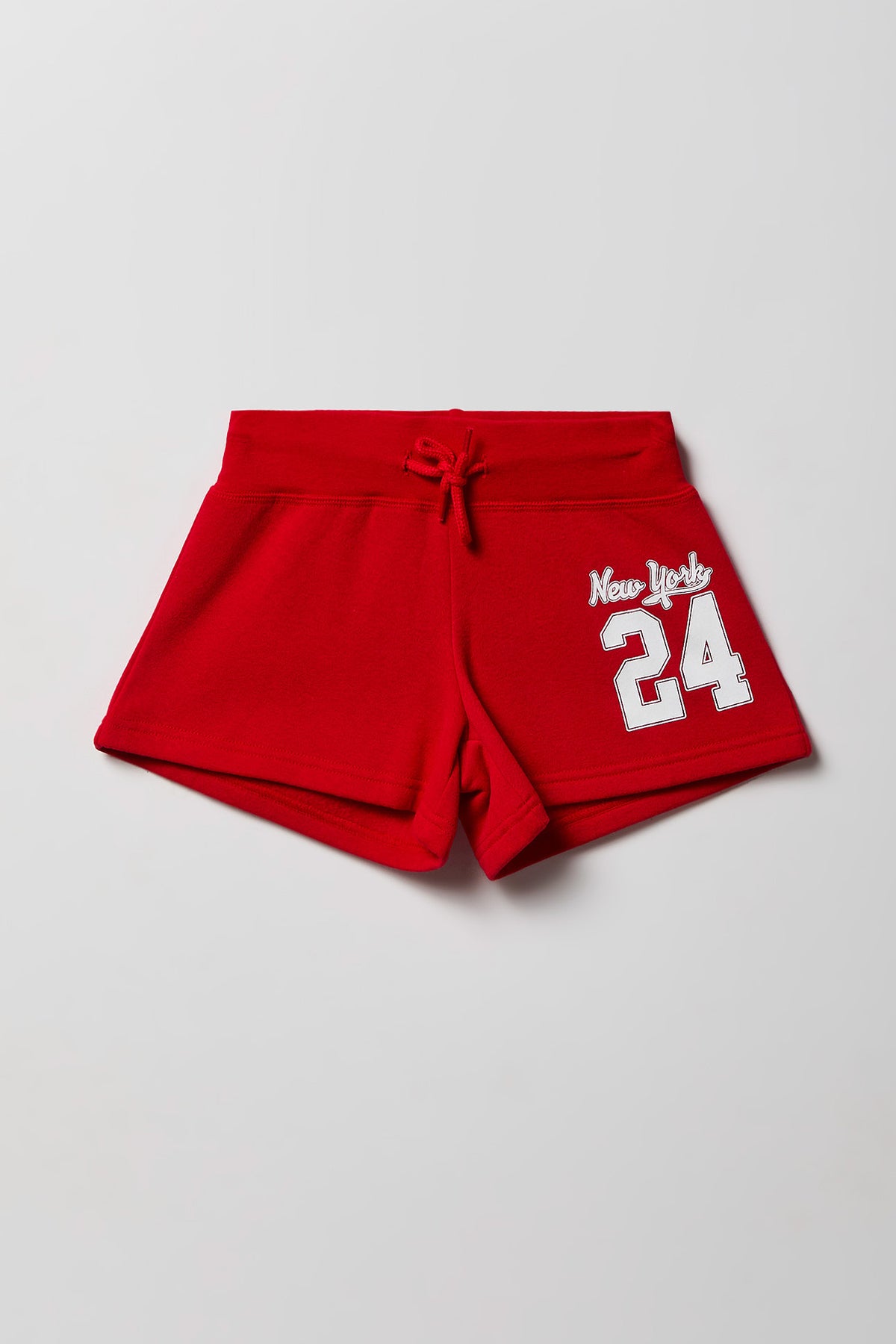 Short en molleton classique pour fille