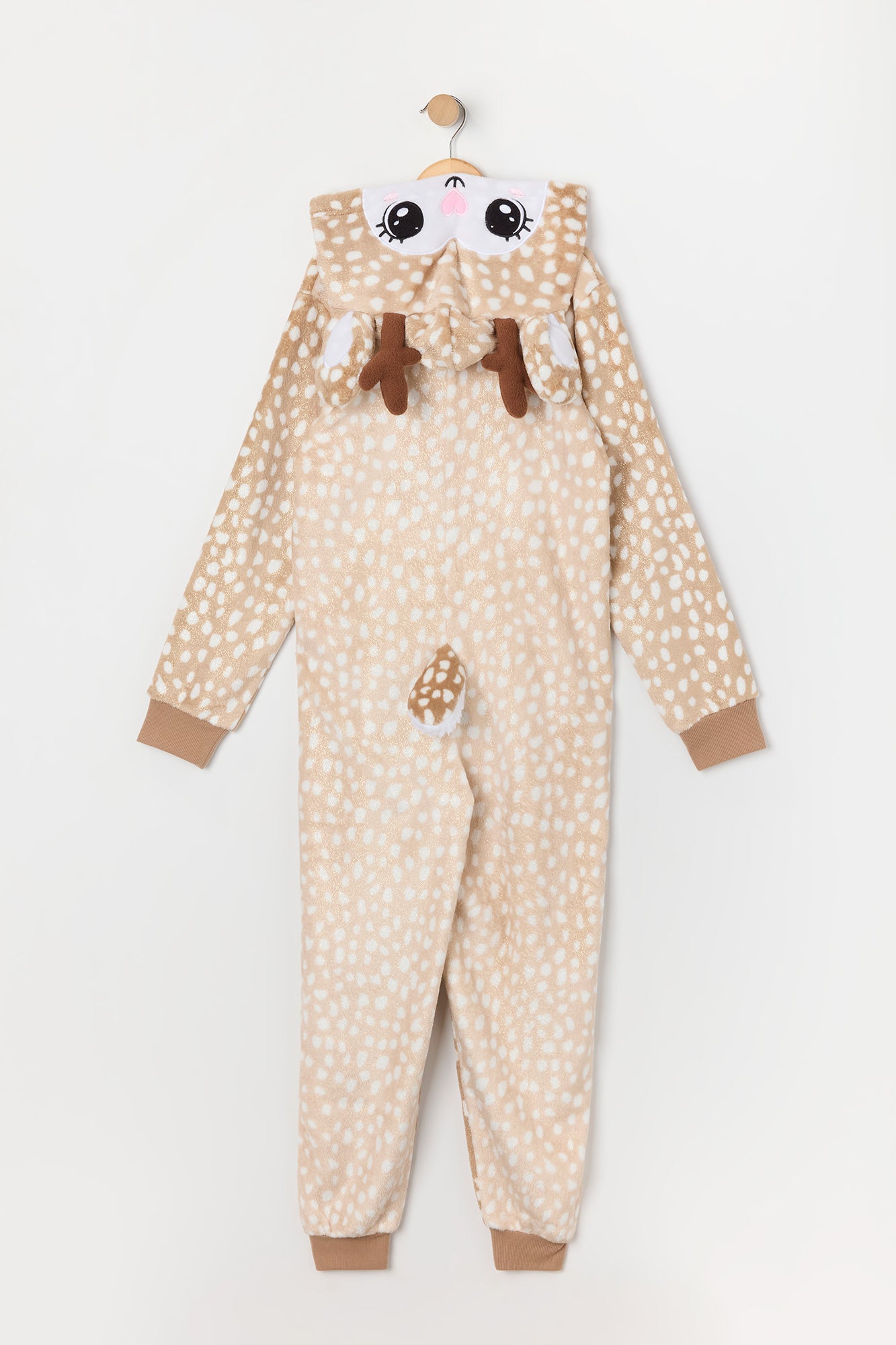 Youth 3D Deer Plush Onesie