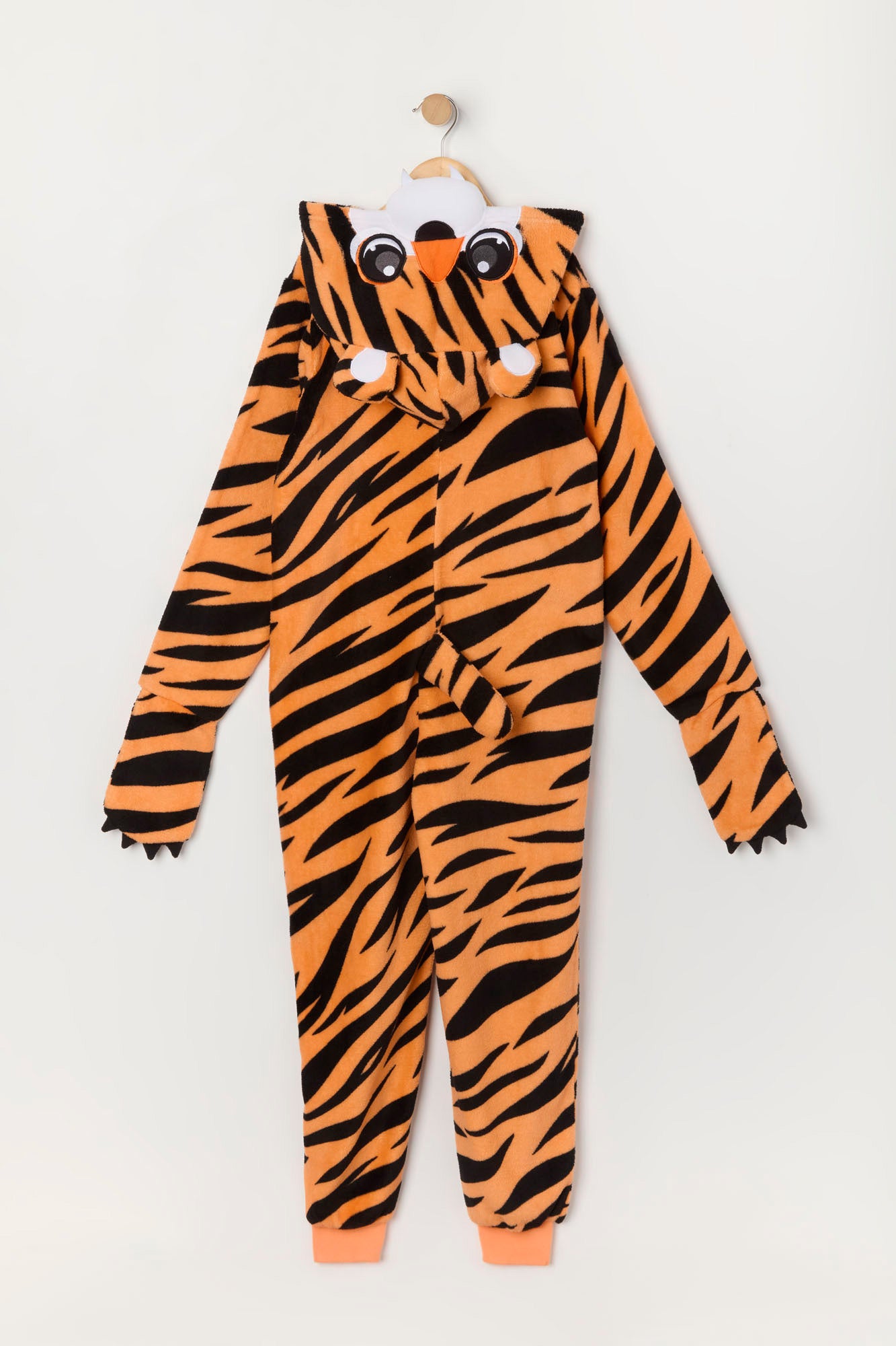 Youth 3D Tiger Plush Onesie