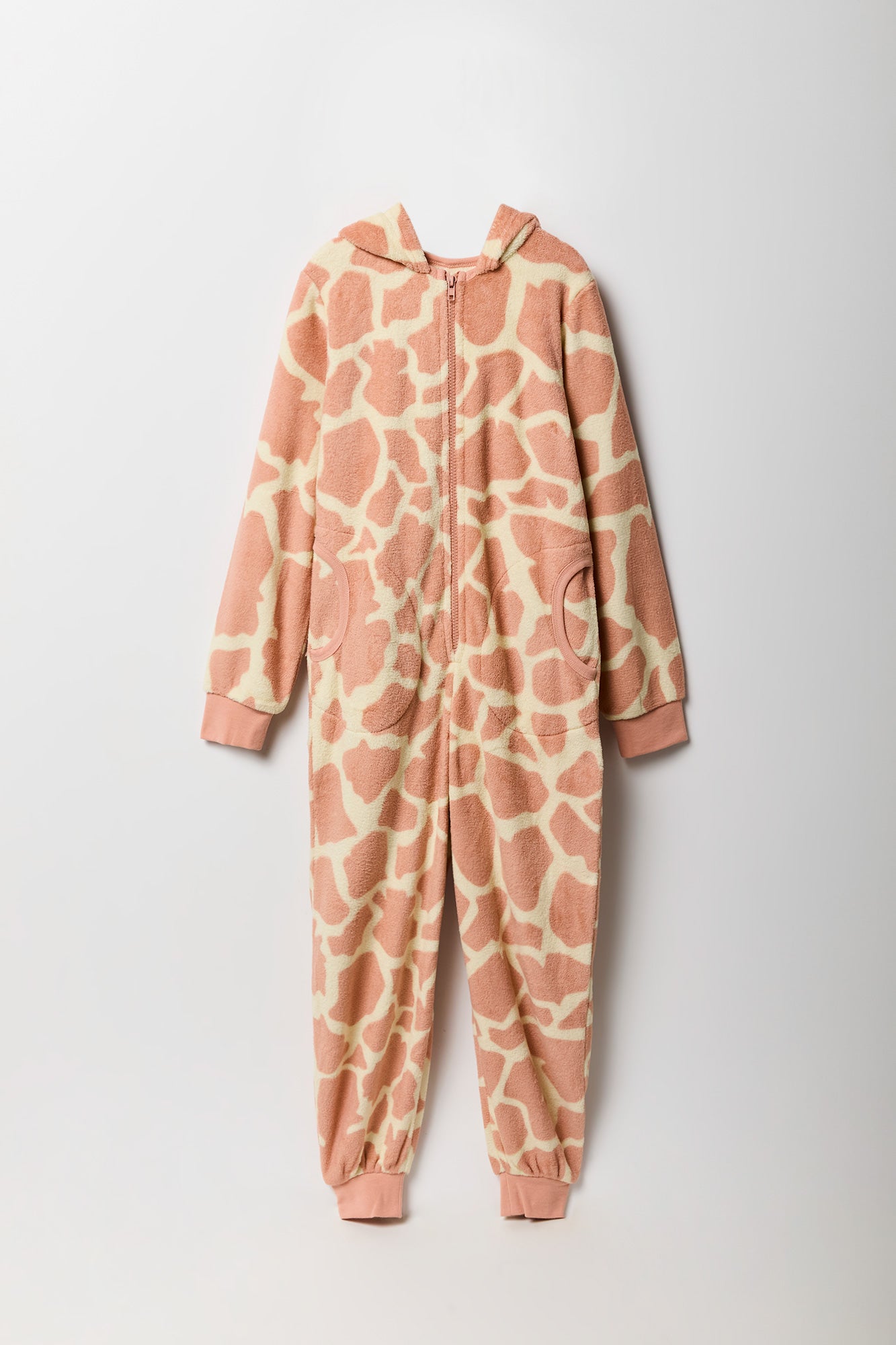 Youth 3D Giraffe Plush Onesie