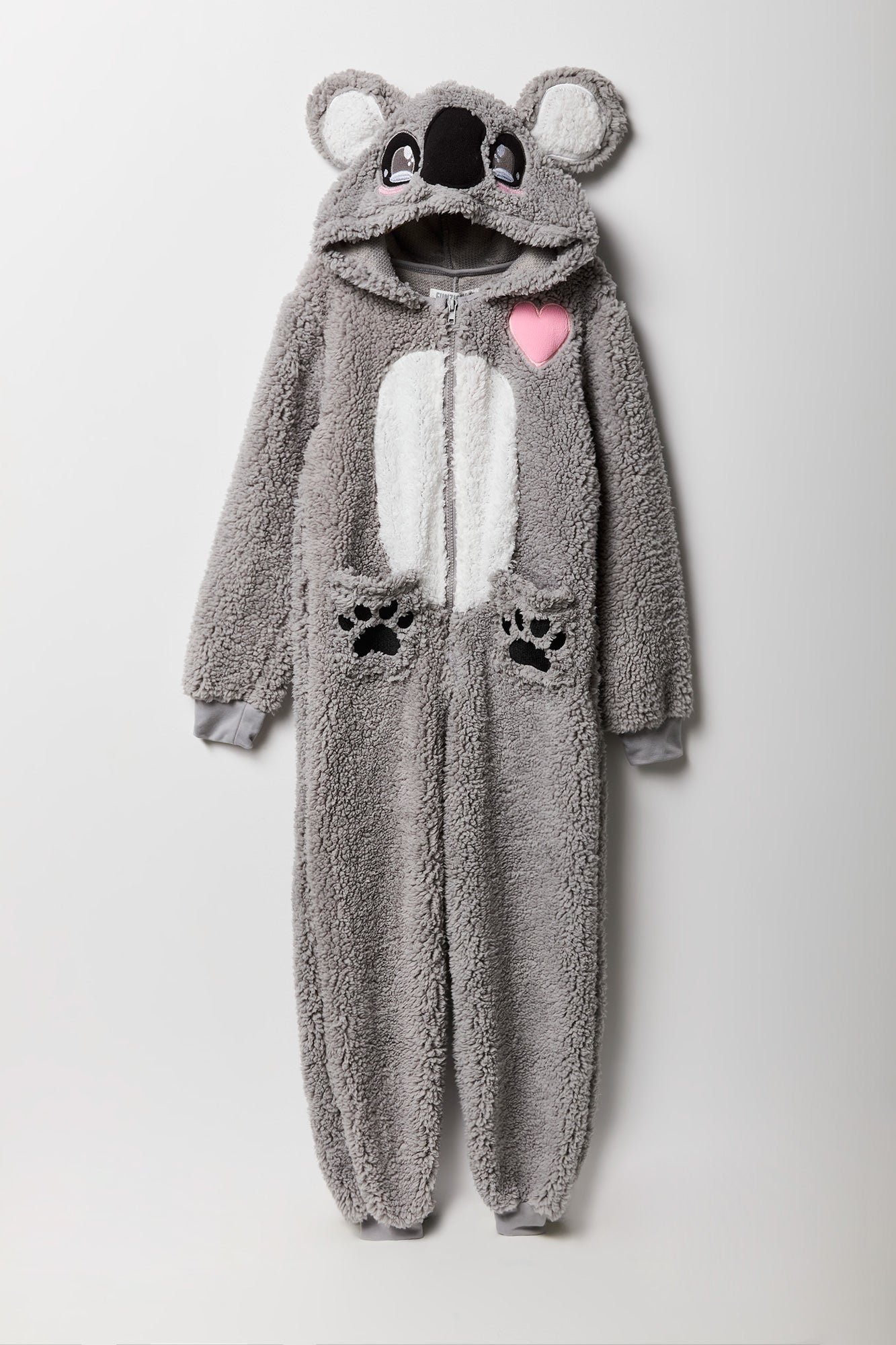 Youth 3D Koala Sherpa Onesie