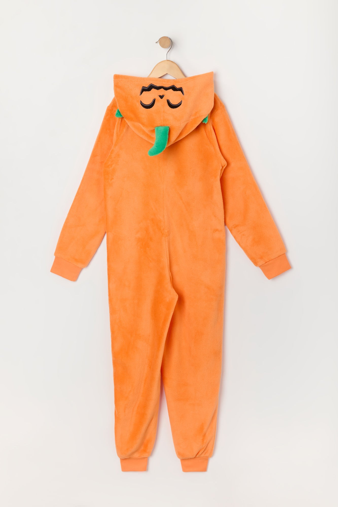 Youth 3D Pumpkin Plush Onesie